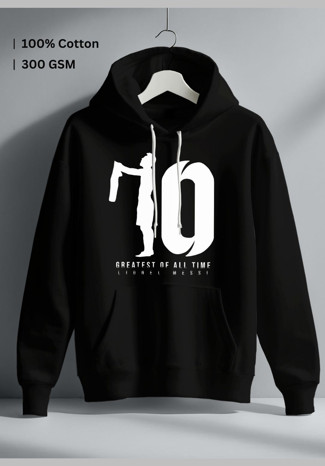 The Greatest Number 10 Lionel Messi Hoodie