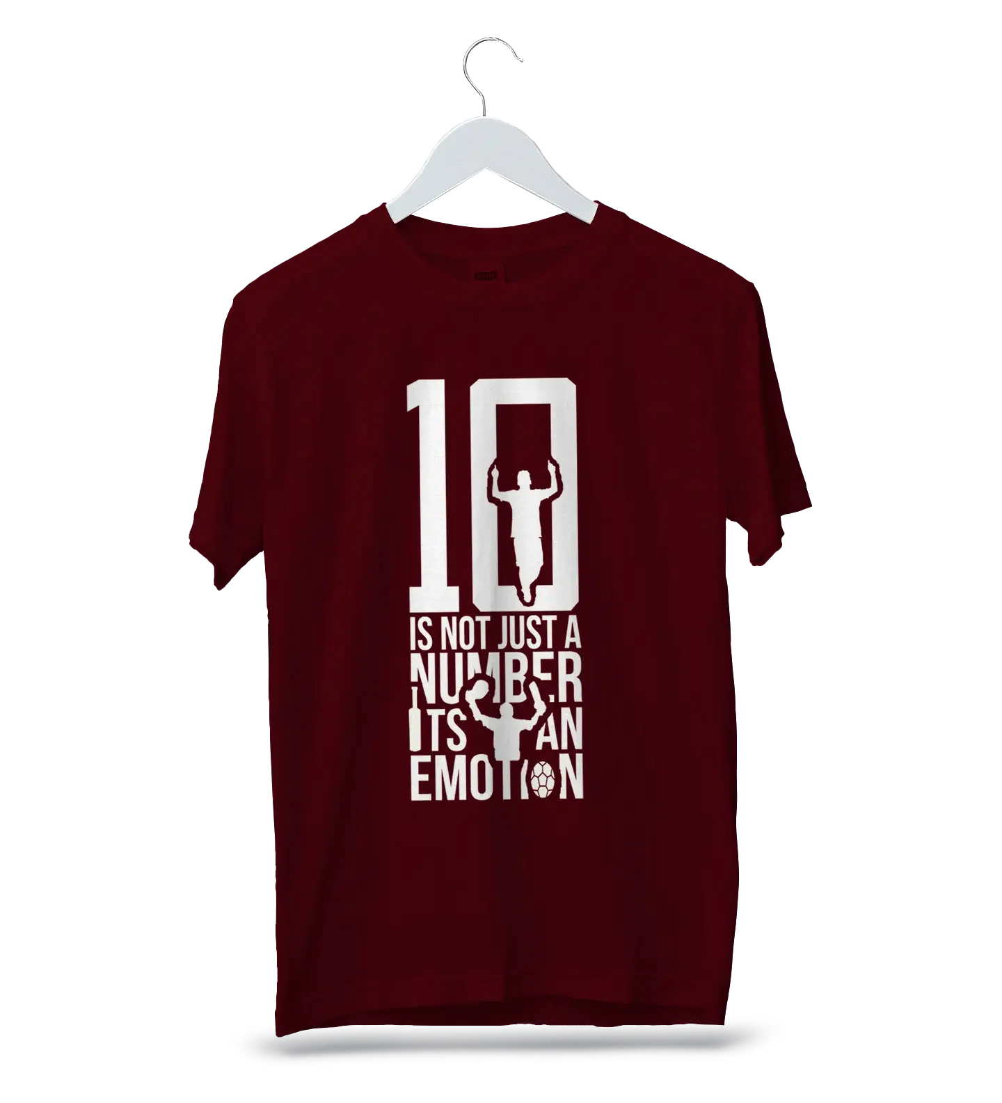 10 Is Not Just A Number - Messi and Sachin T-Shirt
