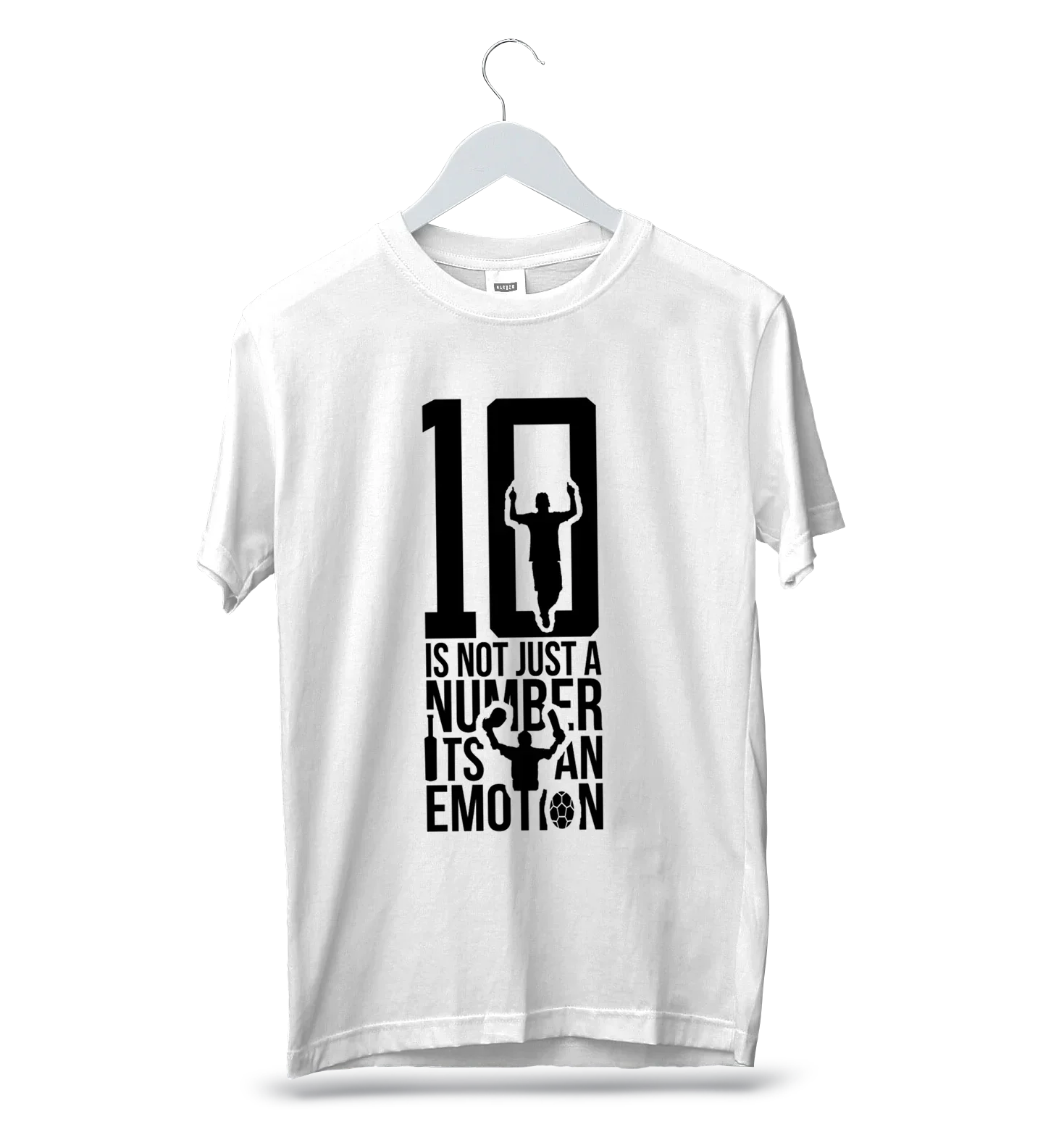 10 Is Not Just A Number - Messi and Sachin T-Shirt