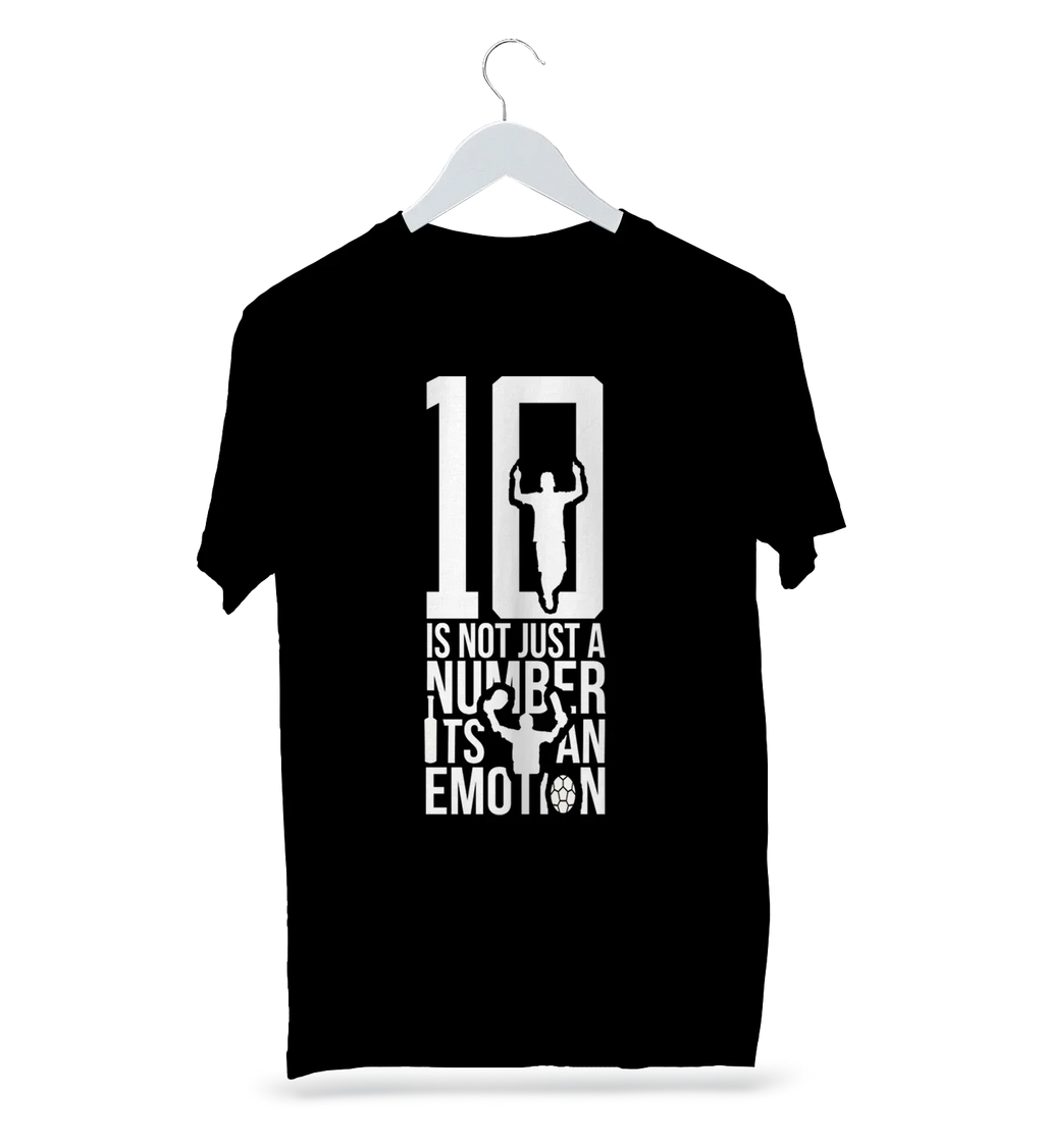 10 Is Not Just A Number - Messi and Sachin T-Shirt