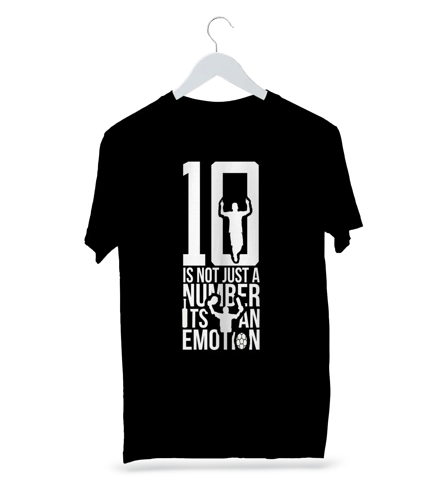 10 Is Not Just A Number - Messi and Sachin T-Shirt