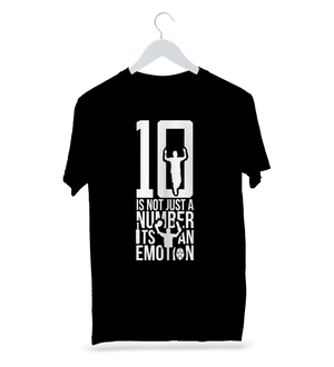 10 Is Not Just A Number - Messi and Sachin T-Shirt
