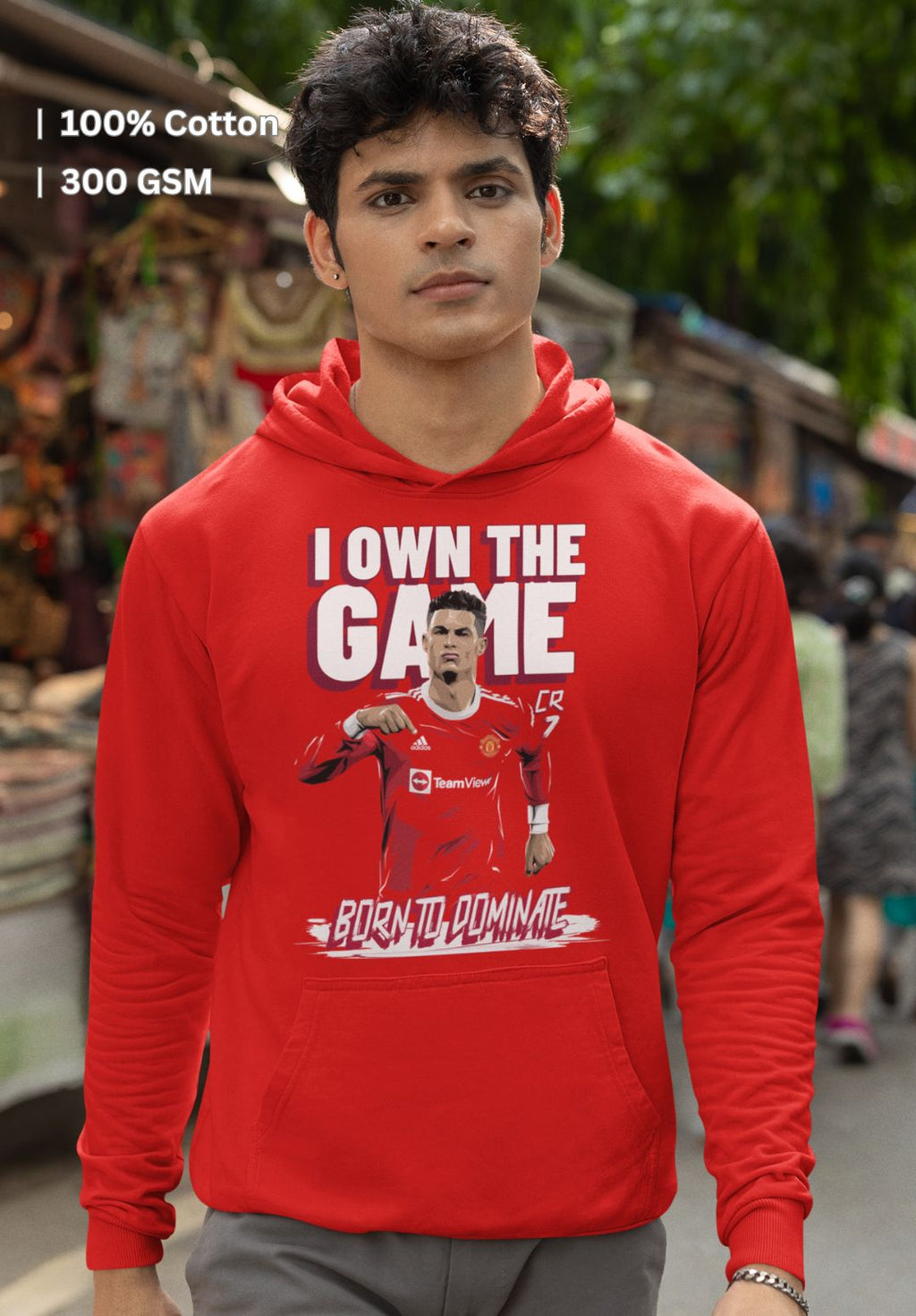 I Own The Game! CR7 Born To Dominate Hoodie