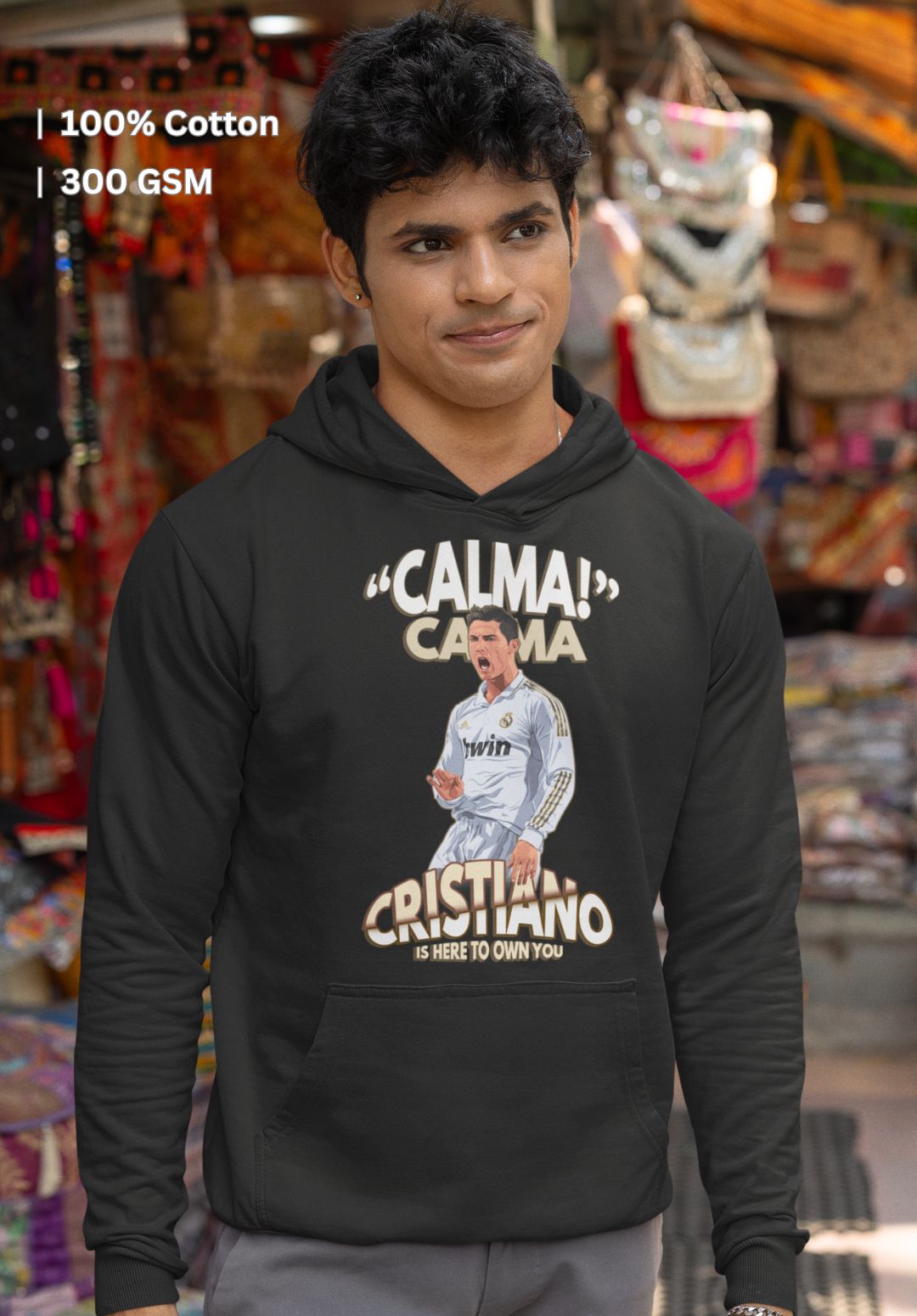 Calma Calma Cristiano Legendary Celebration Hoodie