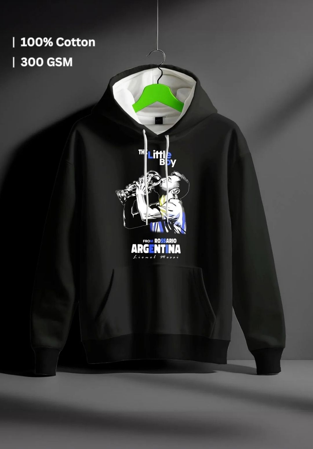 The Little Boy From Rosario Argentina Hoodie