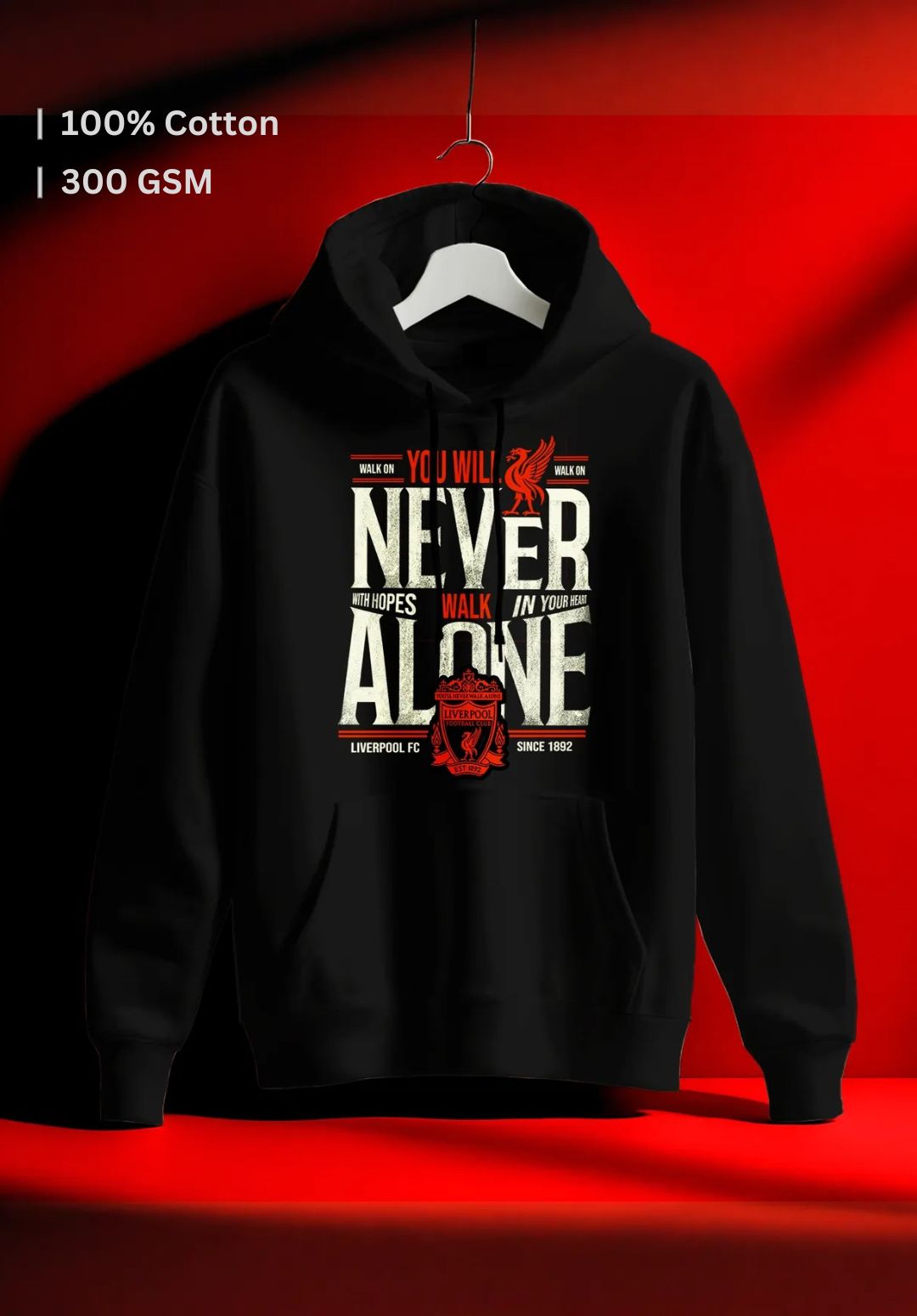 YNWA - You Will Never Walk Alone Liverpool FC Hoodie