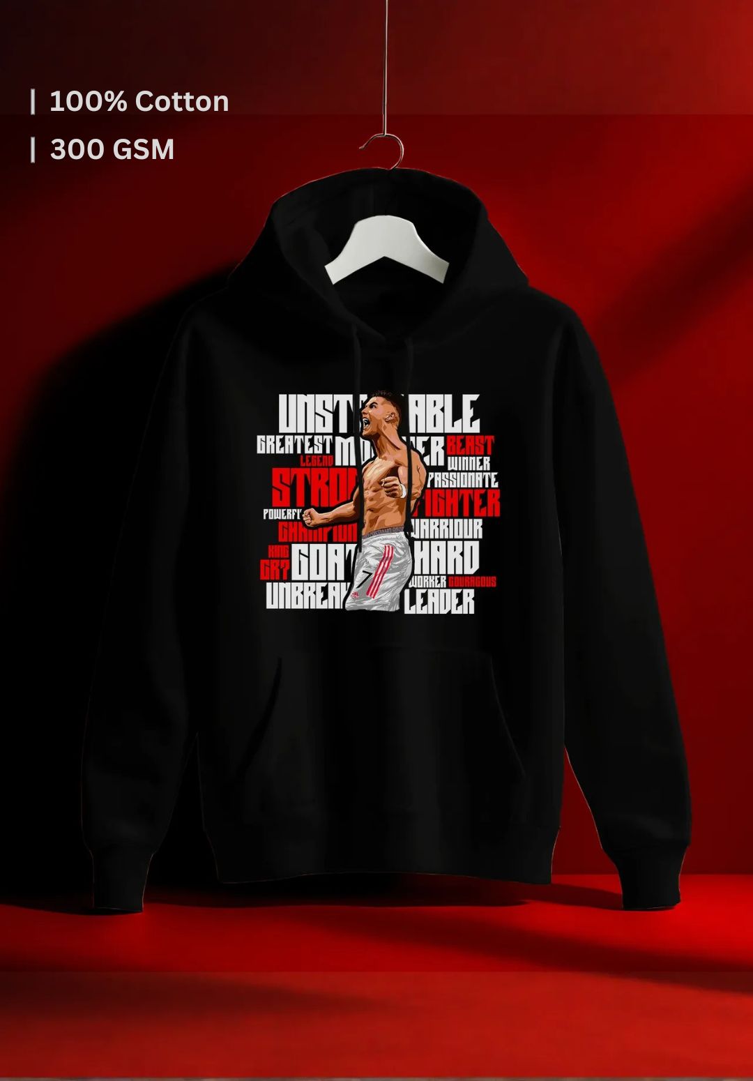 Unstoppable Warrior CR7 Hoodie