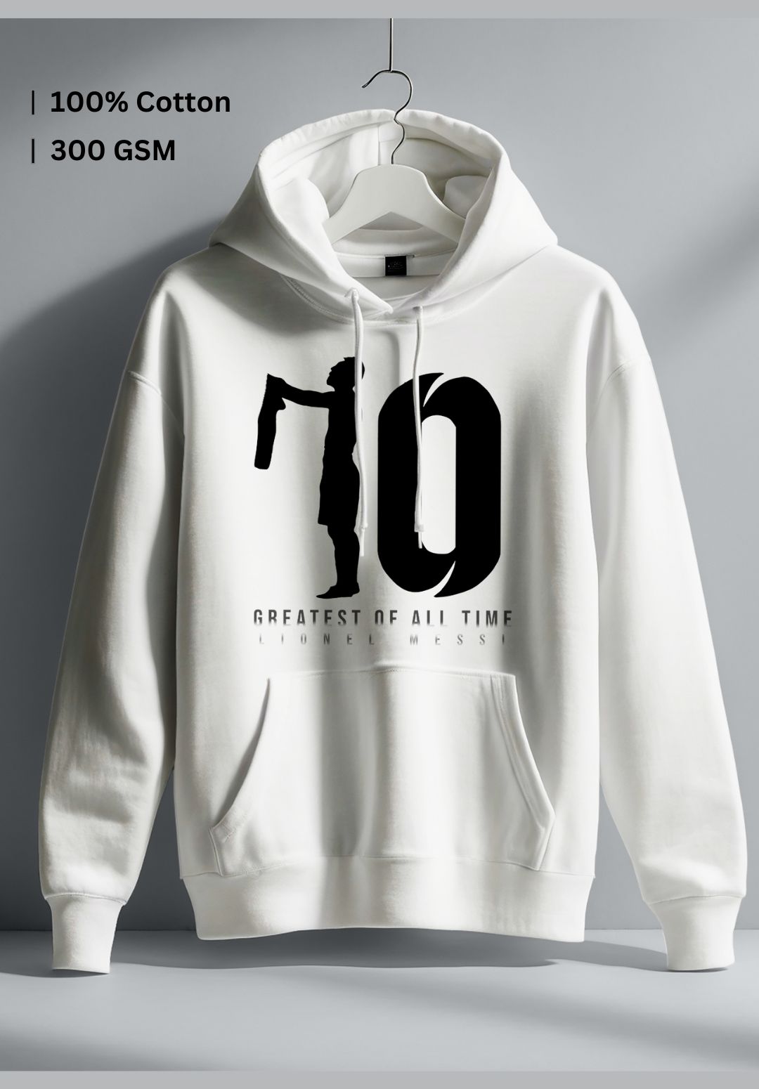 The Greatest Number 10 Lionel Messi Hoodie