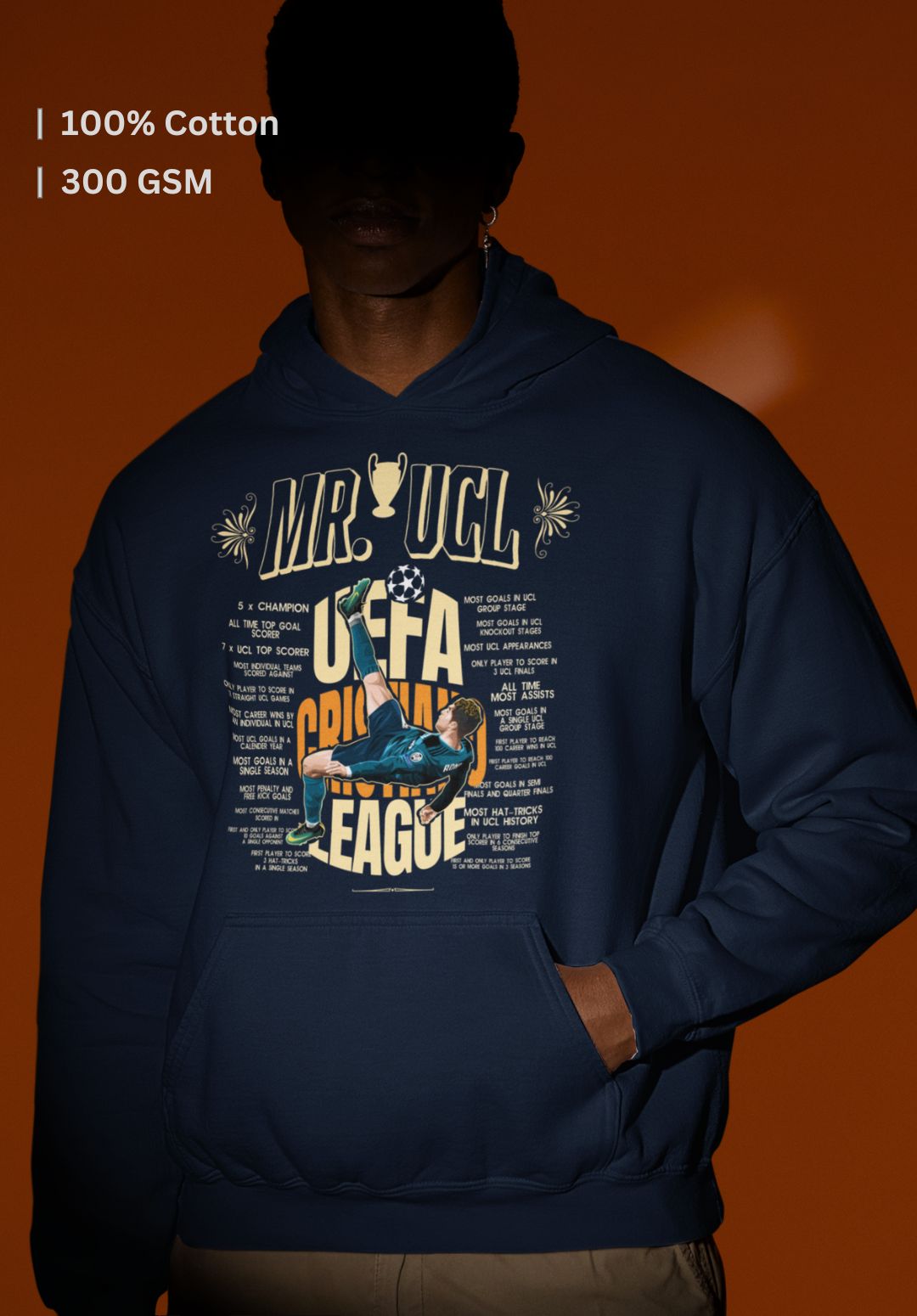 Mr. UCL UEFA Cristiano League Hoodie