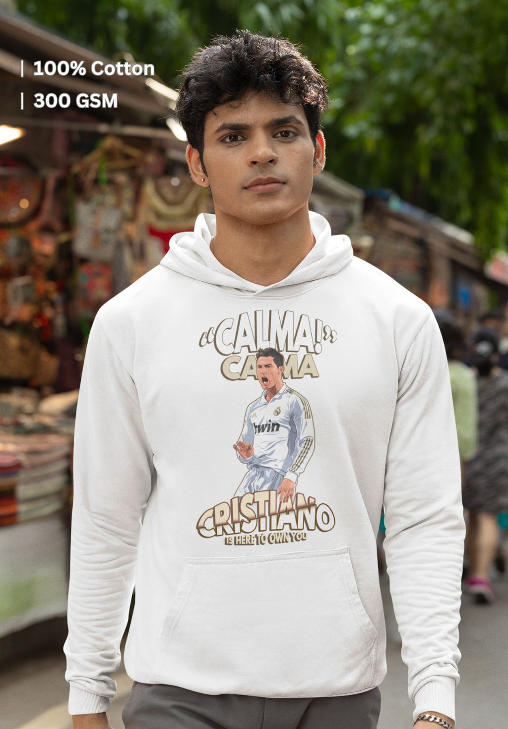 Calma Calma Cristiano Legendary Celebration Hoodie