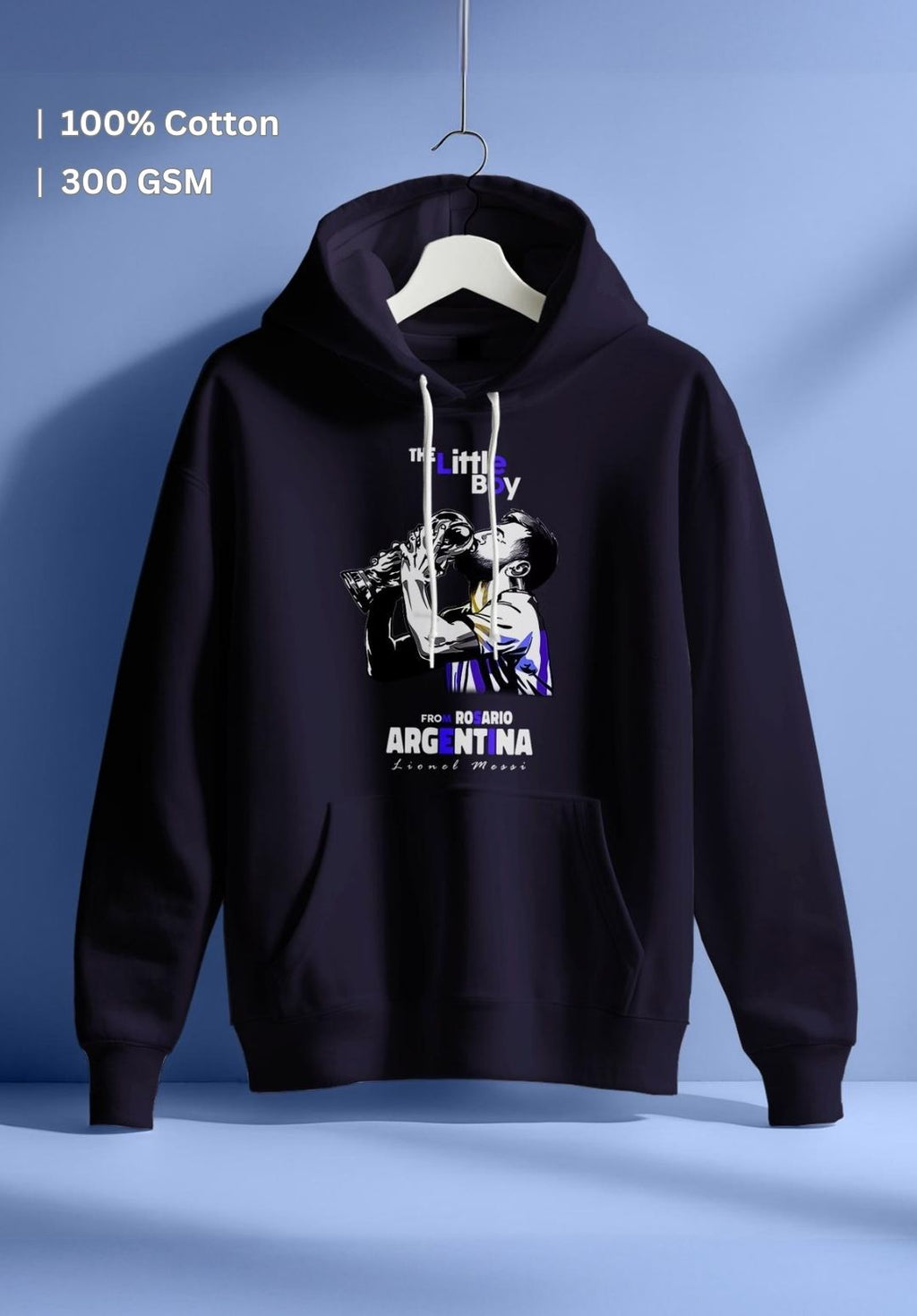 The Little Boy From Rosario Argentina Hoodie