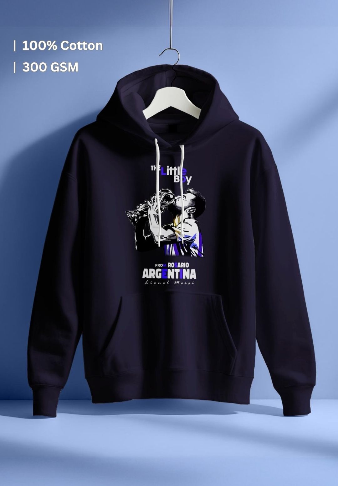 The Little Boy From Rosario Argentina Hoodie