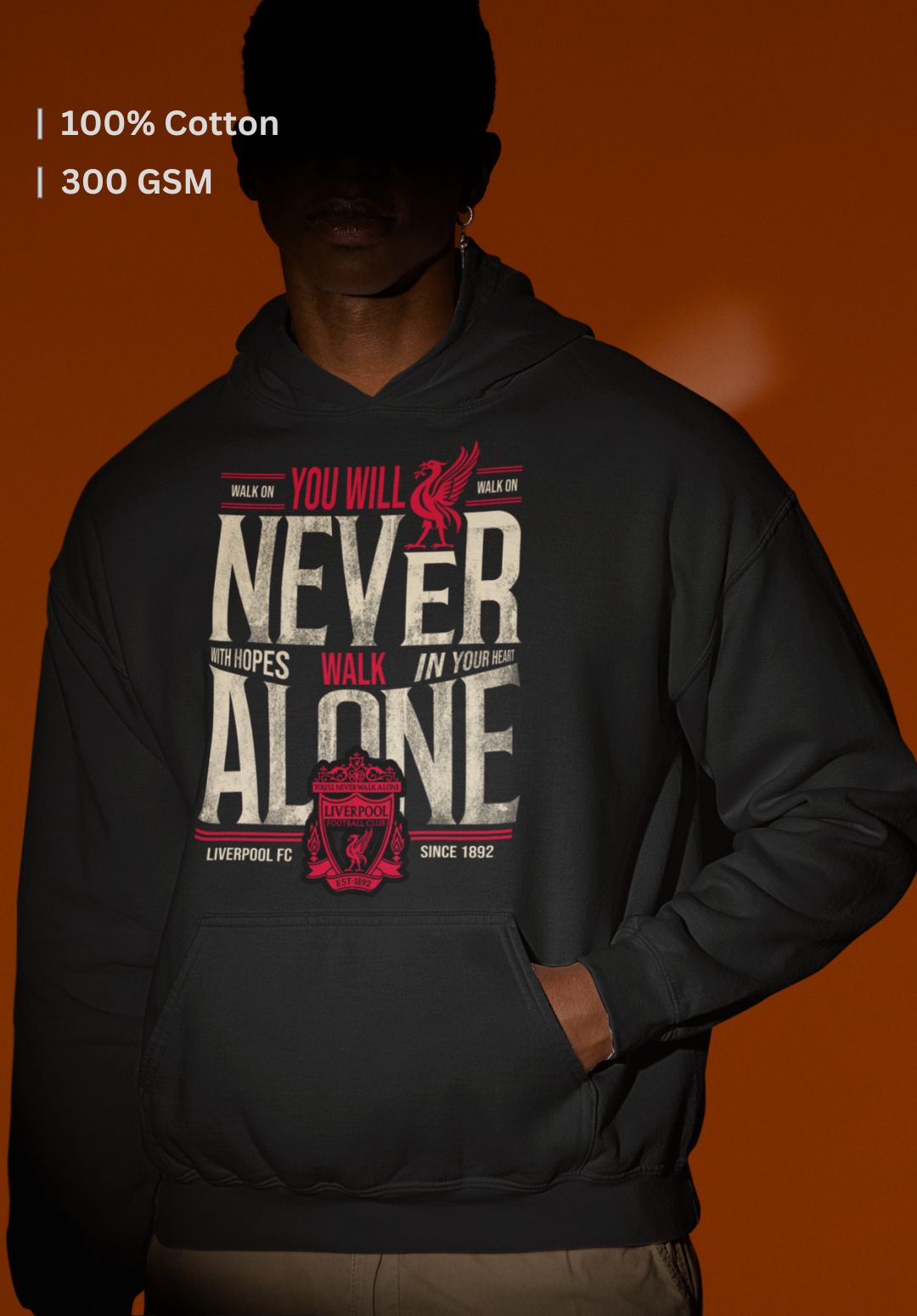 YNWA - You Will Never Walk Alone Liverpool FC Hoodie