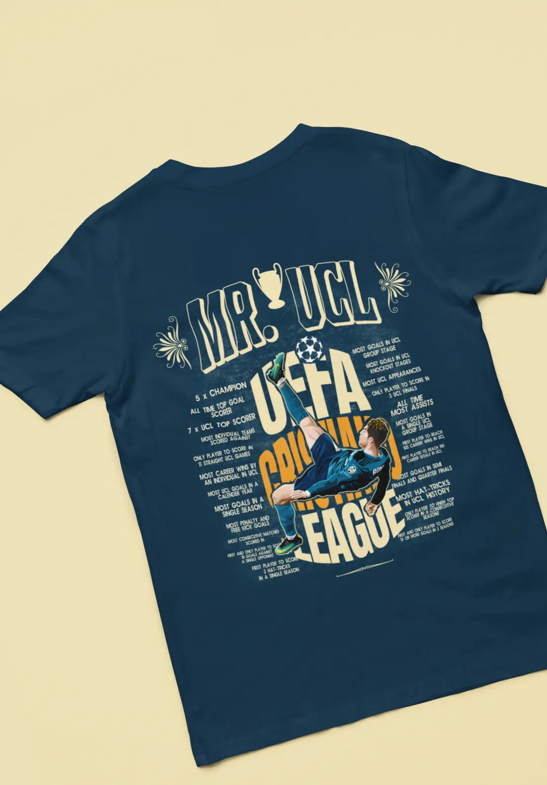 Mr. UCL - UEFA Cristiano League Exclusive T-Shirt