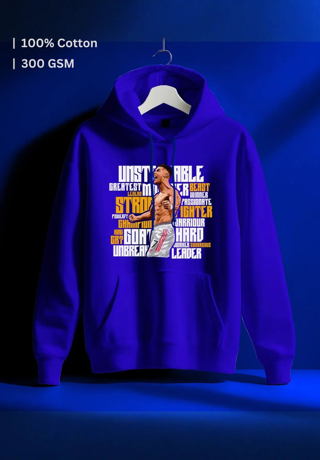 Unstoppable Warrior CR7 Hoodie