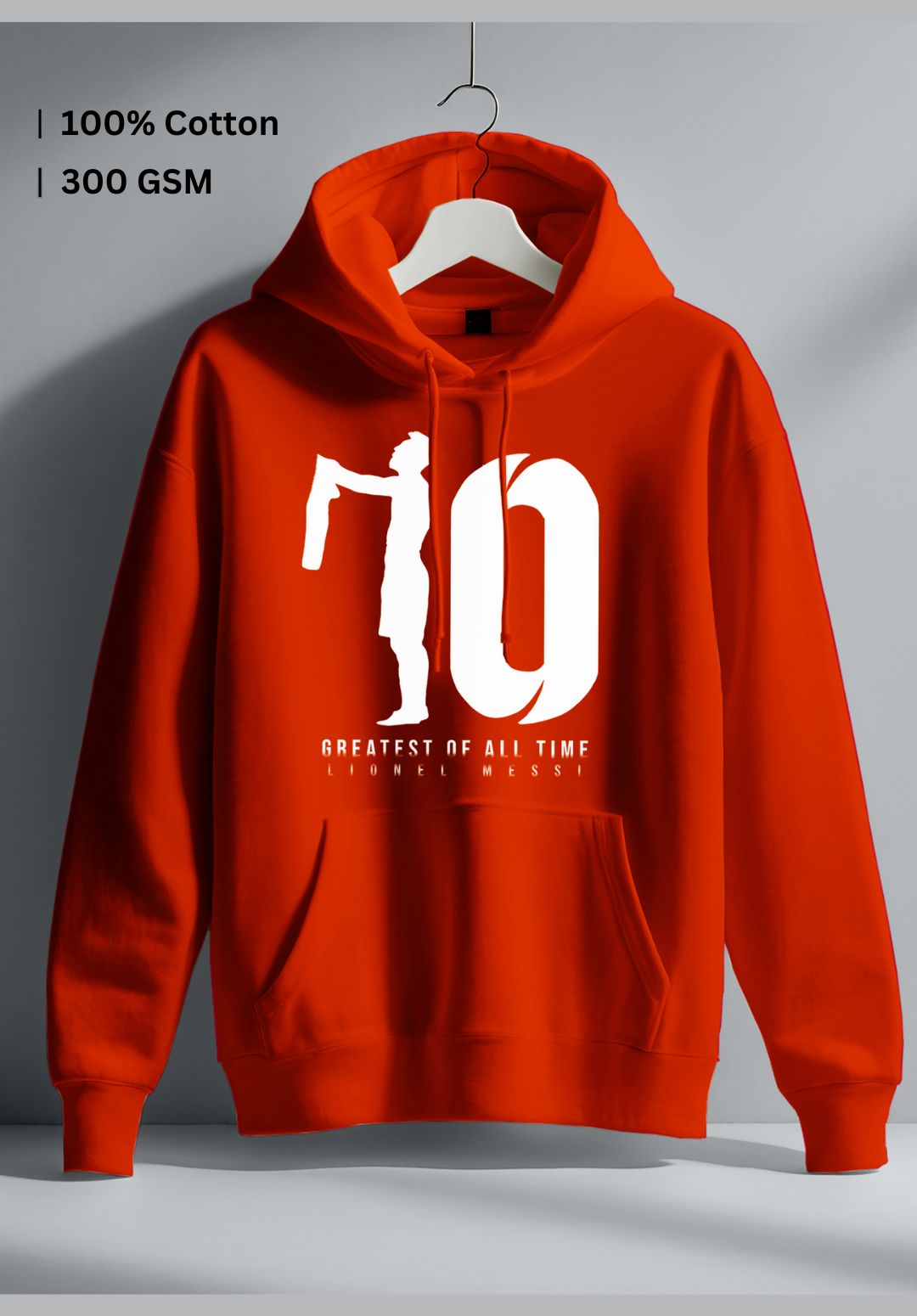 The Greatest Number 10 Lionel Messi Hoodie