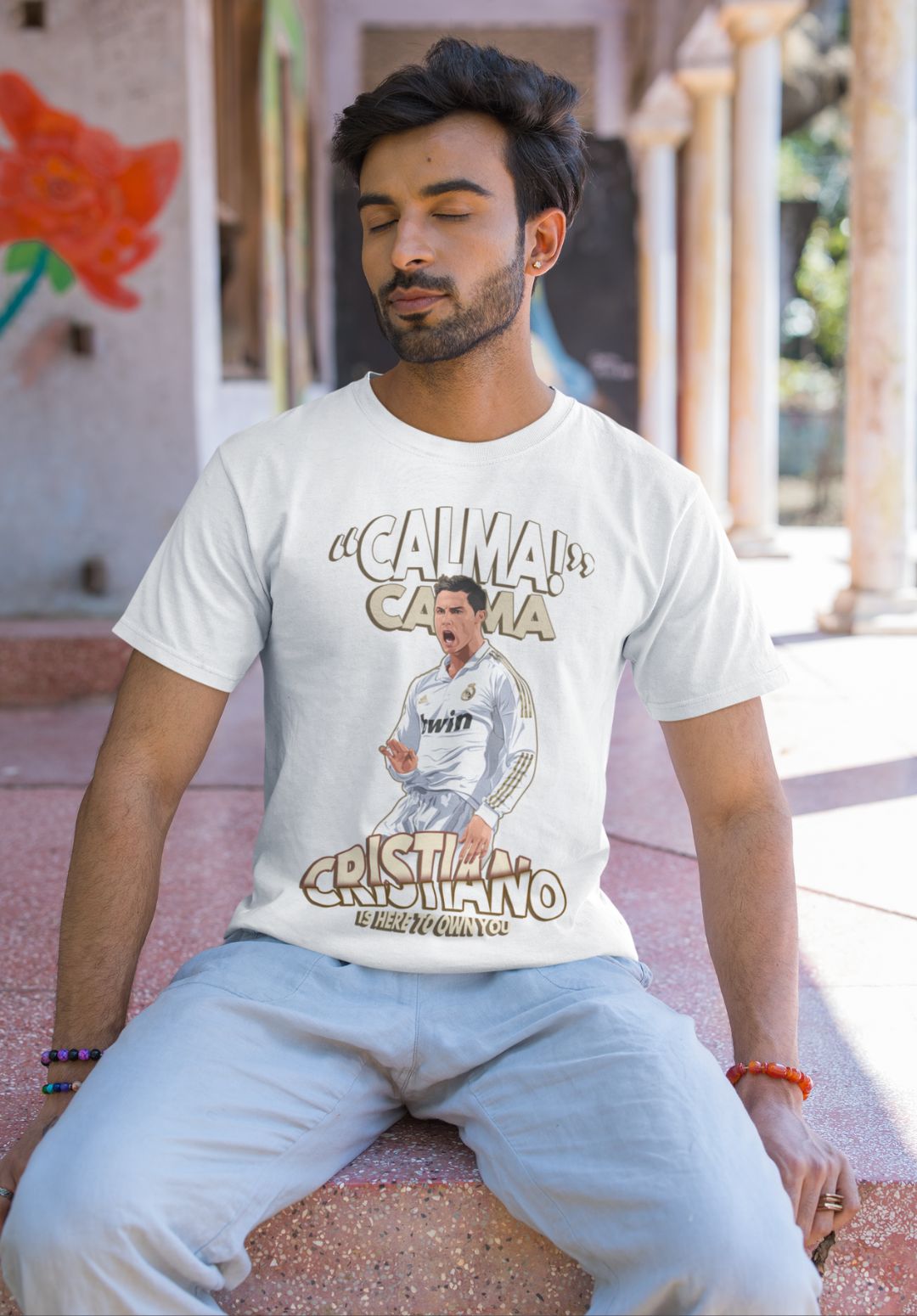Calma Calma ! Cristiano Legendary Celebration T-Shirt
