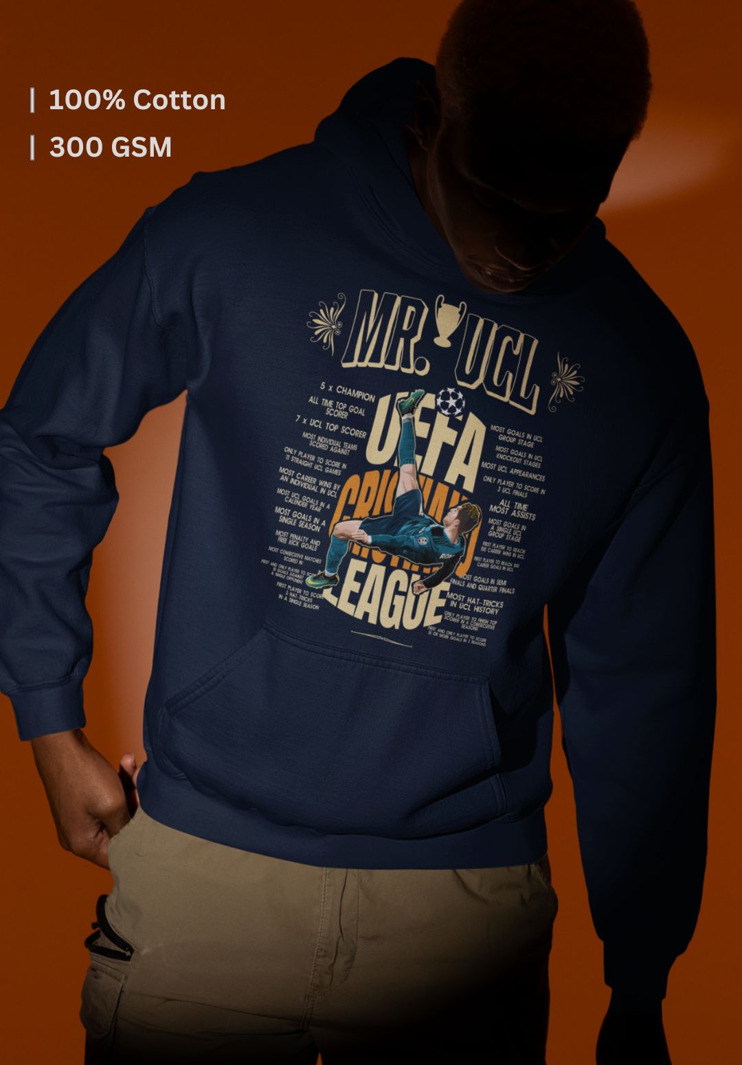 Mr. UCL UEFA Cristiano League Hoodie