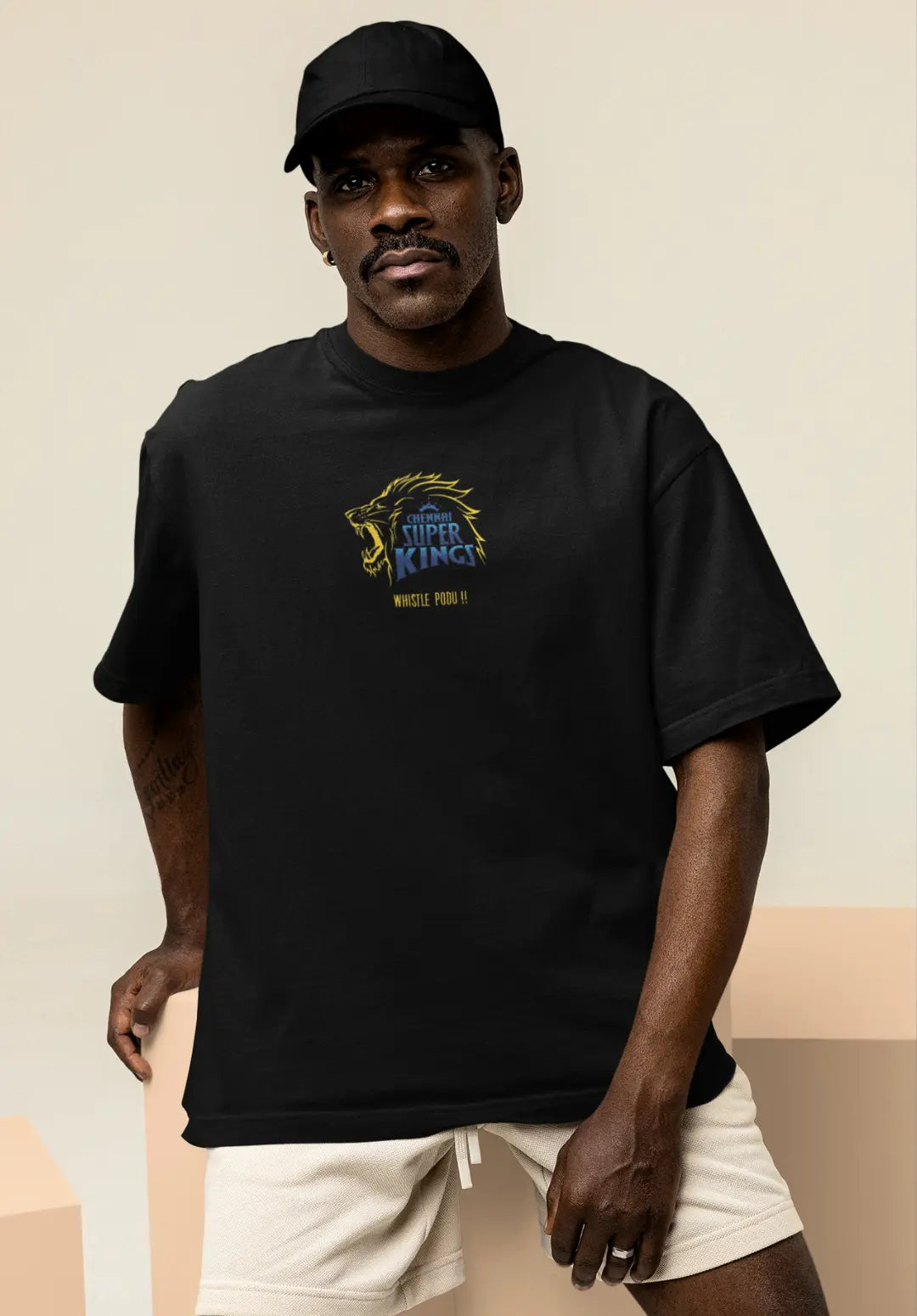 Kingdom of Super Kings - CSK Legacy Oversized T-Shirt
