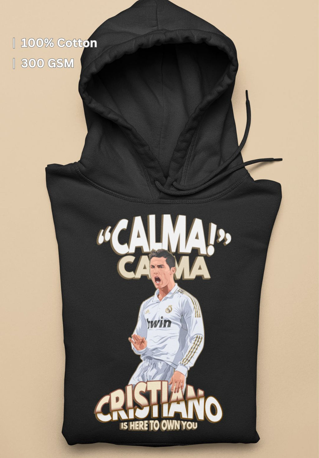 Calma Calma Cristiano Legendary Celebration Hoodie