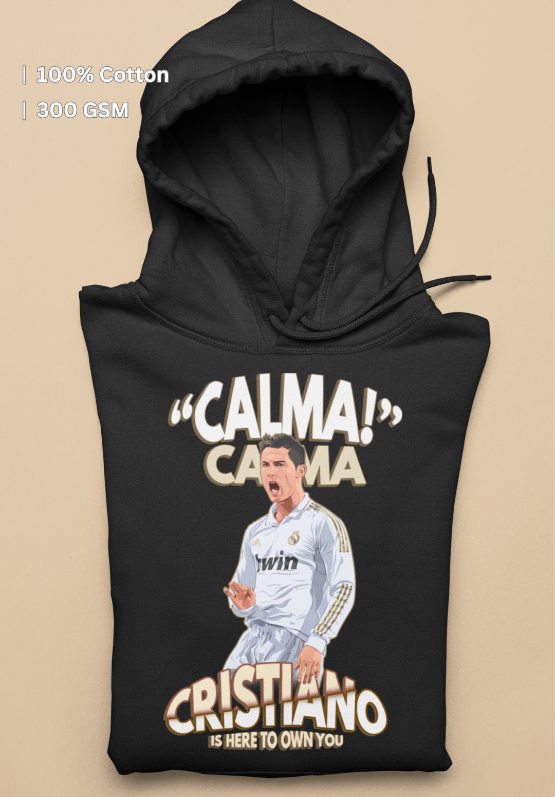 Calma Calma Cristiano Legendary Celebration Hoodie