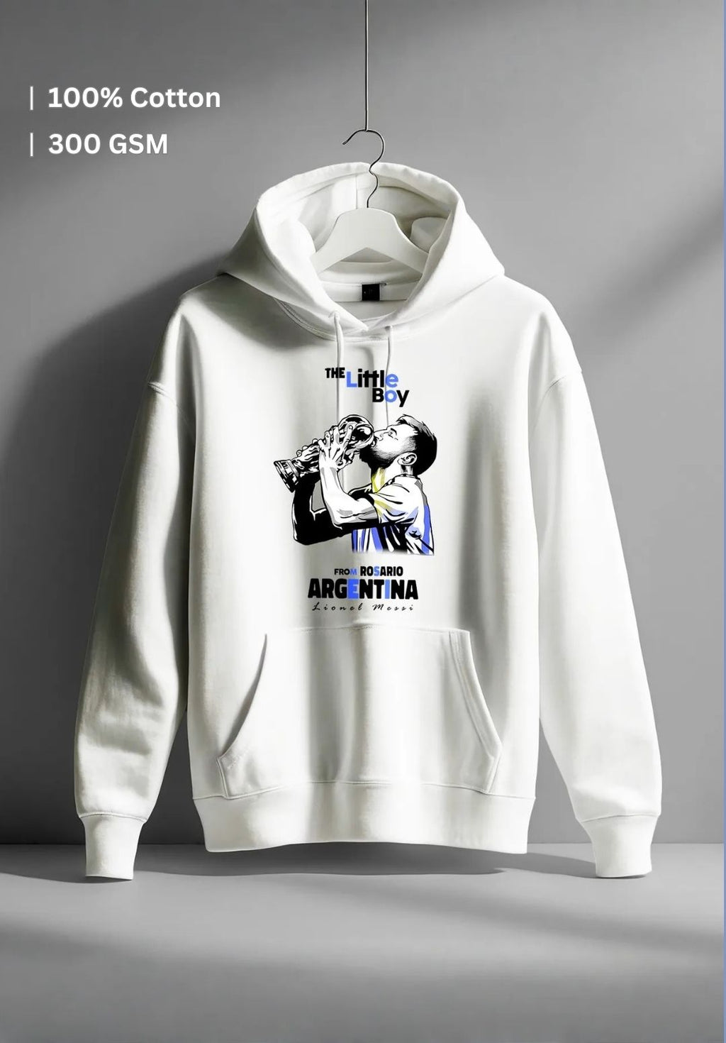 The Little Boy From Rosario Argentina Hoodie