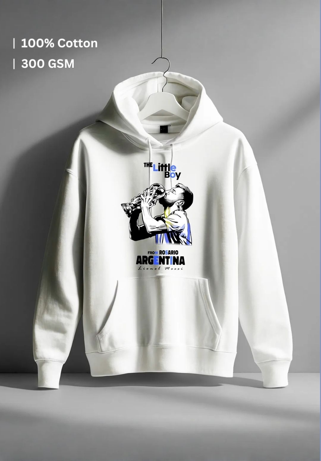 The Little Boy From Rosario Argentina Hoodie