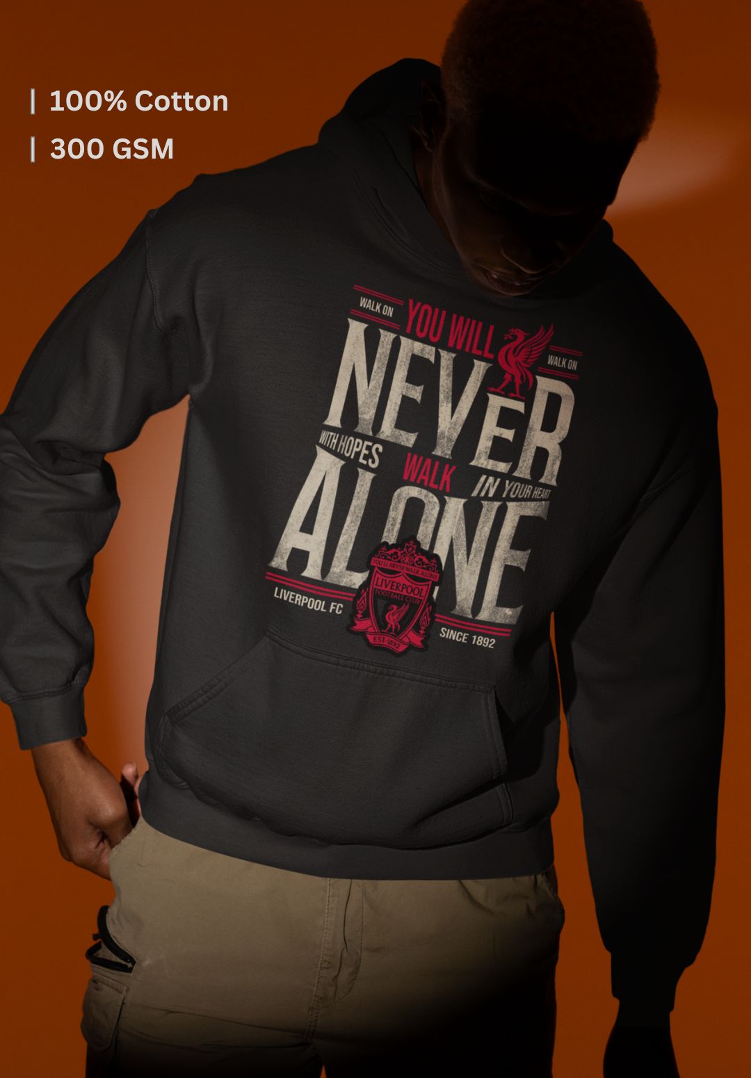 YNWA - You Will Never Walk Alone Liverpool FC Hoodie