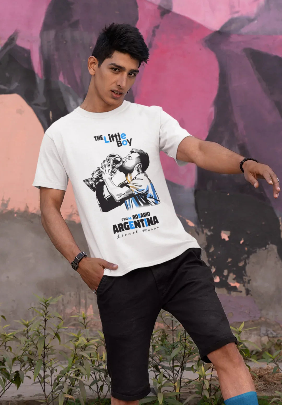 The Little Boy From Rosario Argentina T-Shirt
