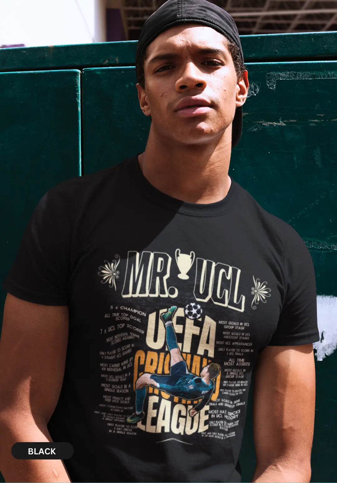 Mr. UCL - UEFA Cristiano League Exclusive T-Shirt