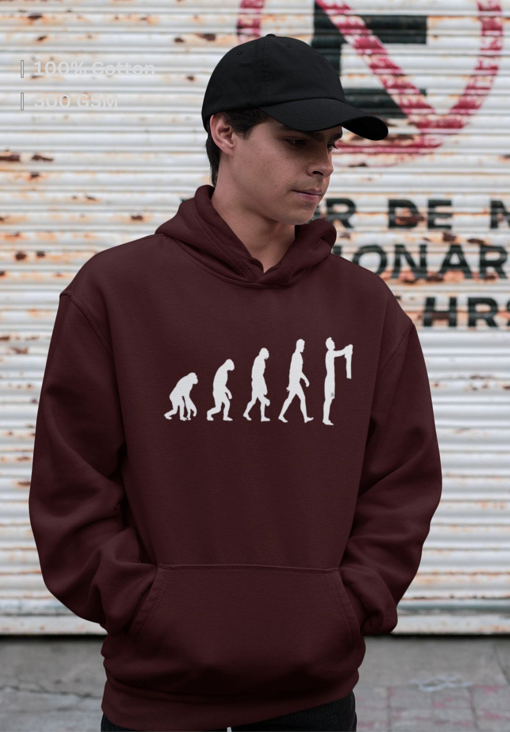 Evolution of Messi Hoodie