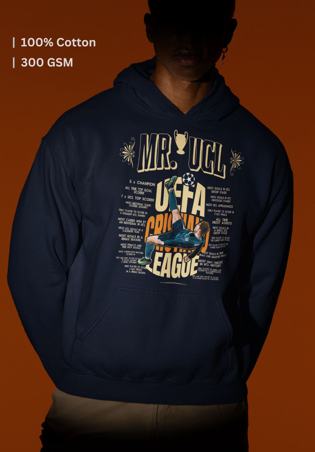 Mr. UCL UEFA Cristiano League Hoodie