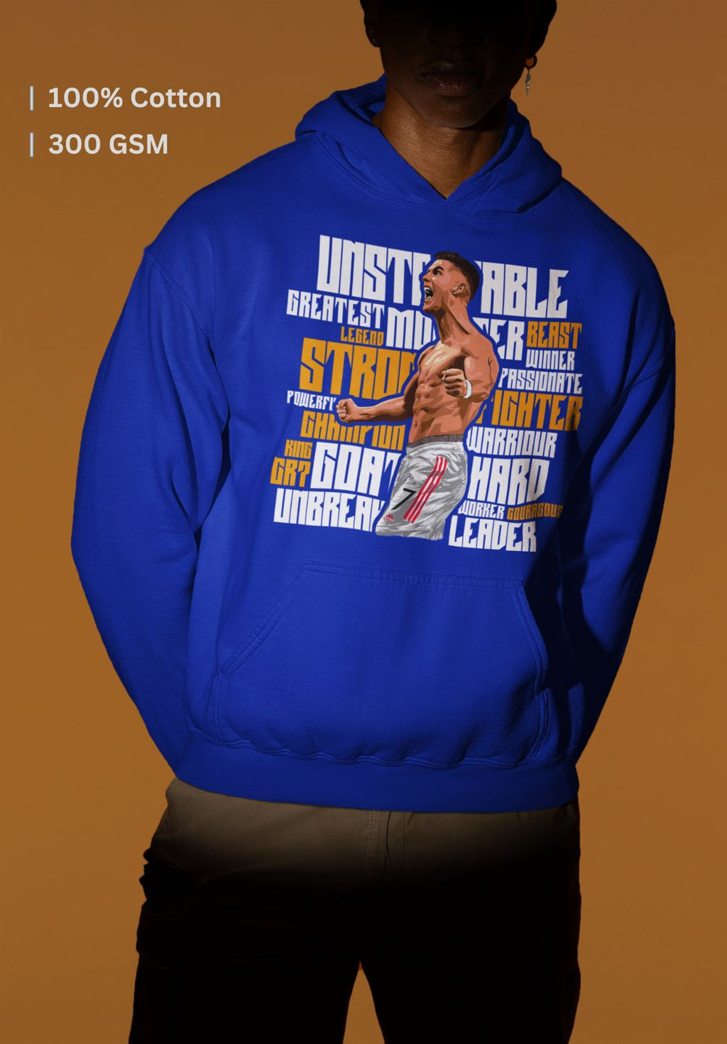 Unstoppable Warrior CR7 Hoodie