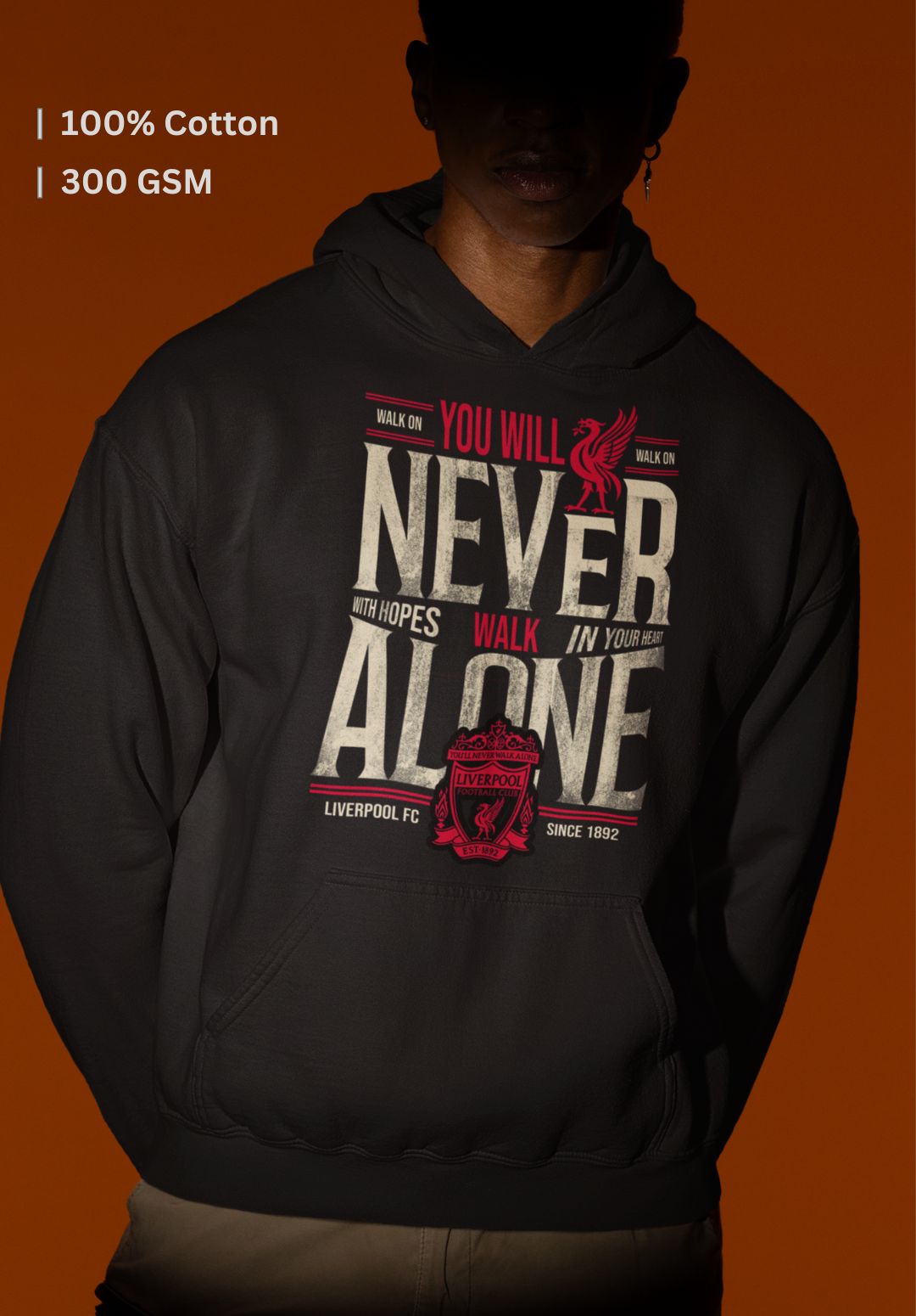 YNWA - You Will Never Walk Alone Liverpool FC Hoodie