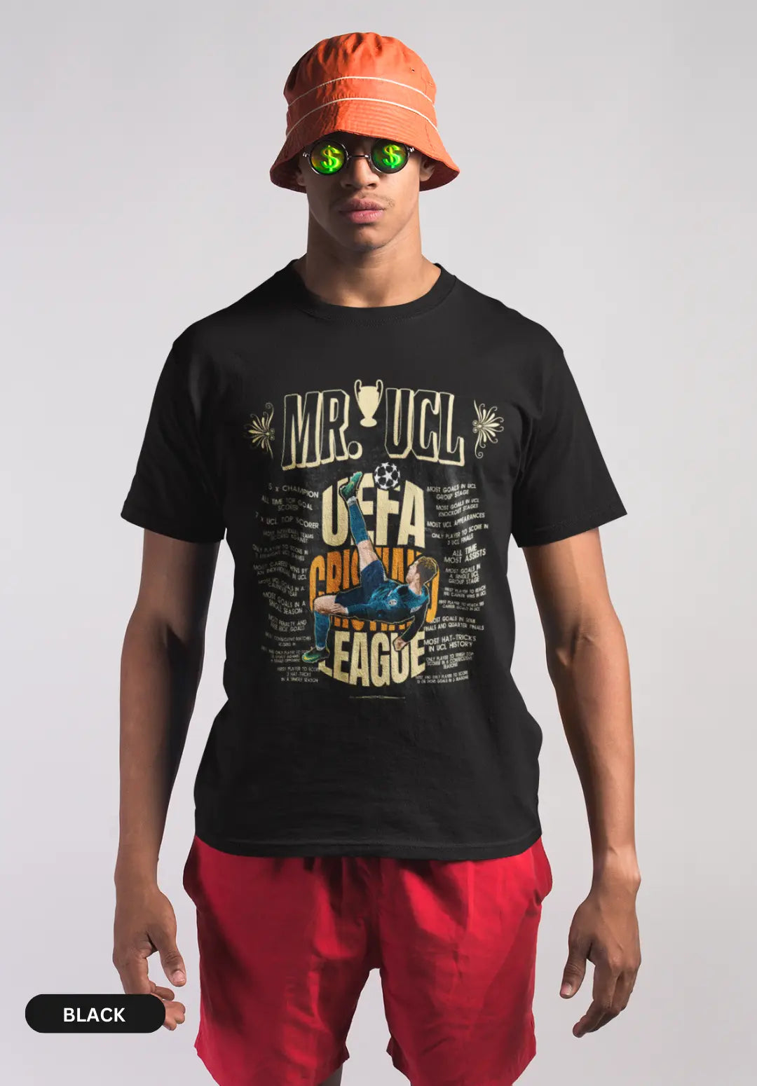 Mr. UCL - UEFA Cristiano League Exclusive T-Shirt