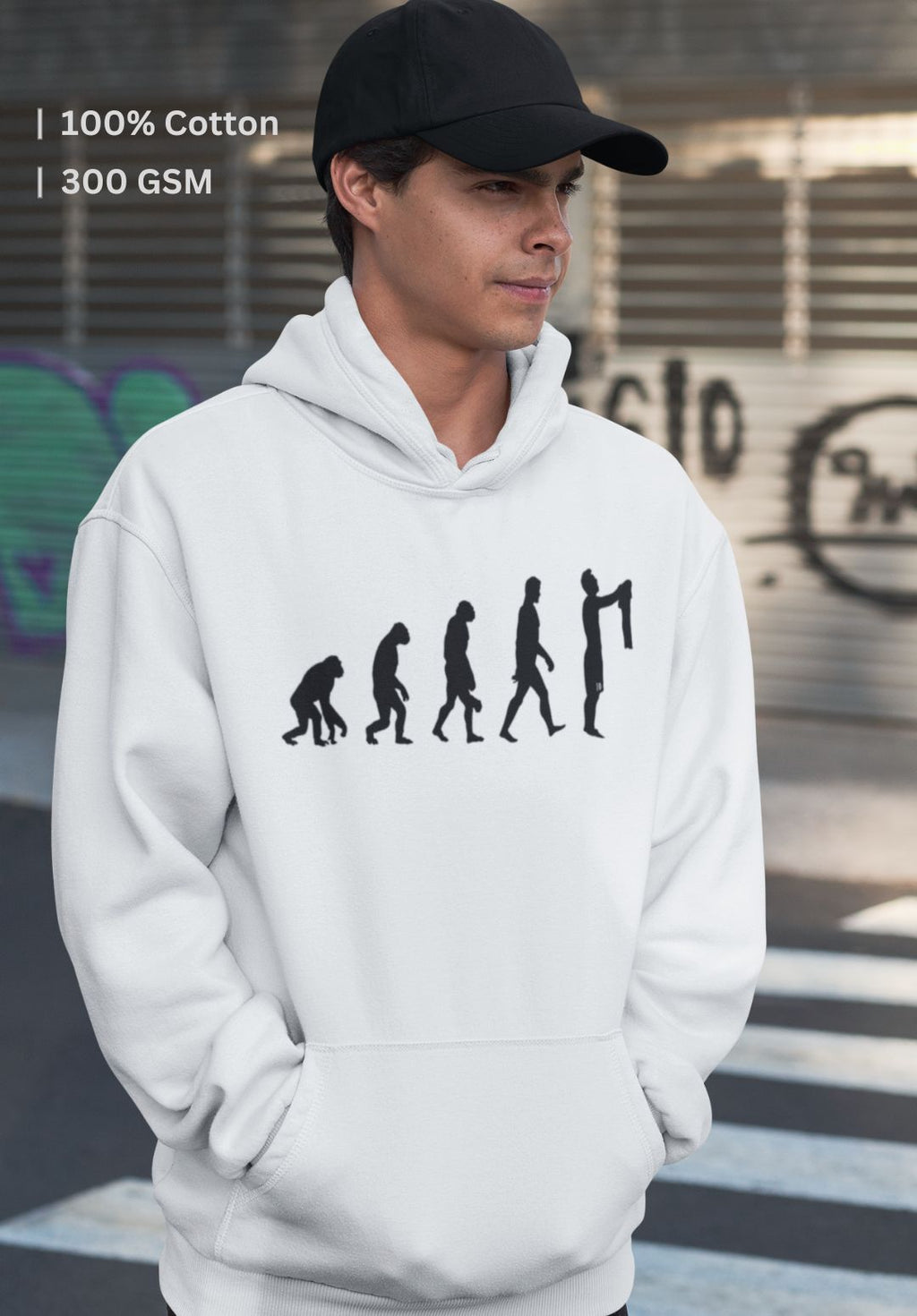 Evolution of Messi Hoodie