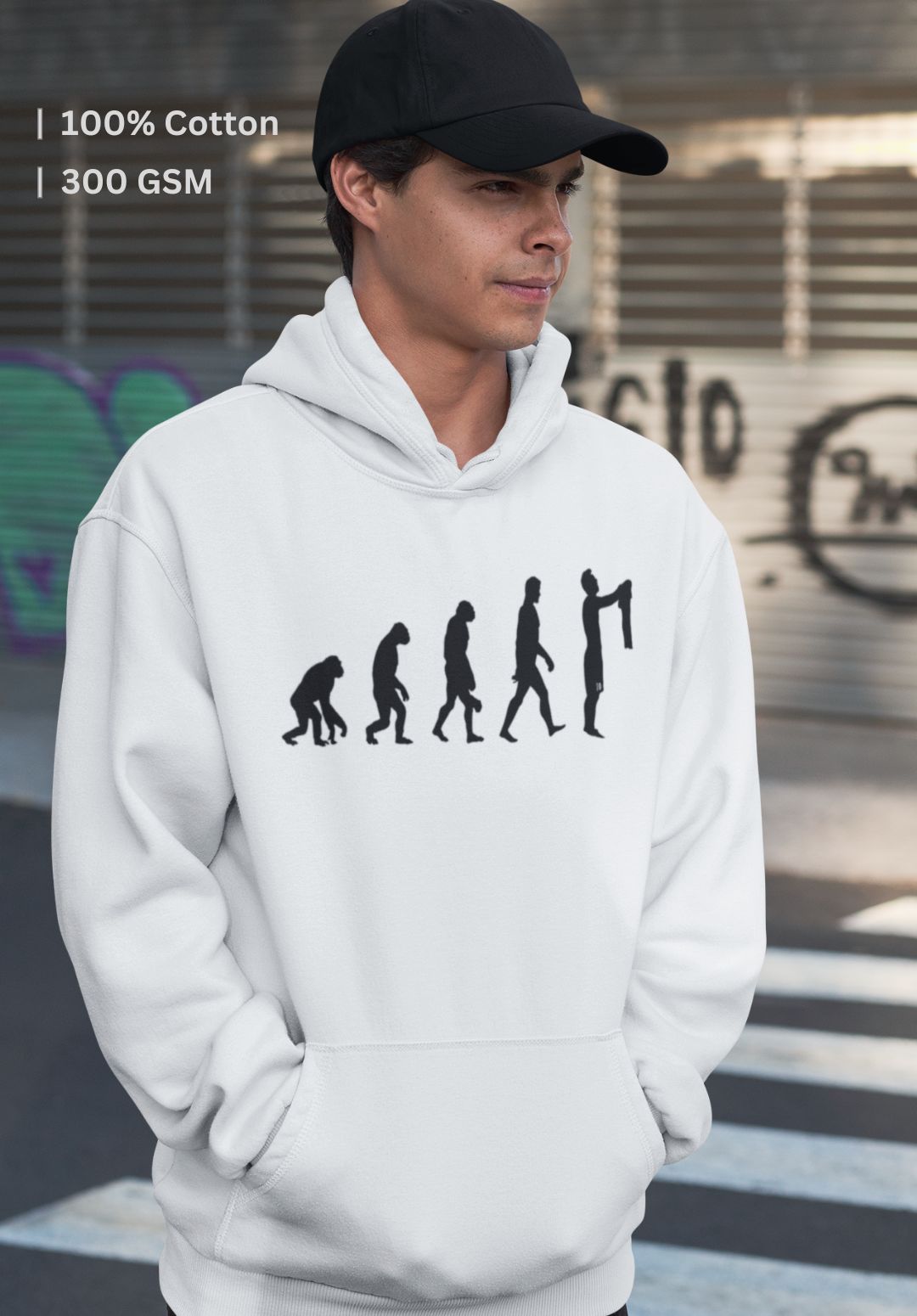 Evolution of Messi Hoodie