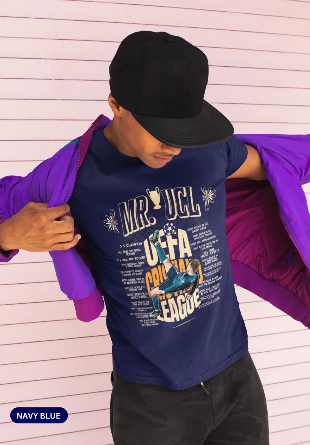 Mr. UCL - UEFA Cristiano League Exclusive T-Shirt