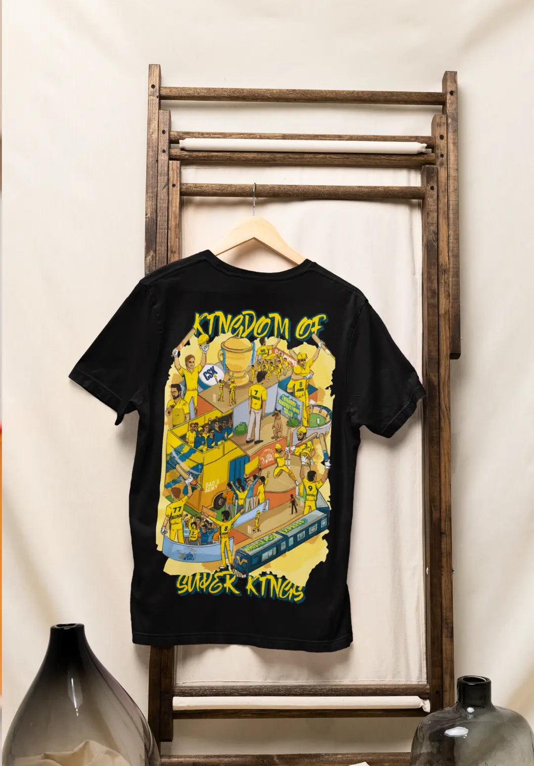 Kingdom of Super Kings - CSK Legacy Oversized T-Shirt