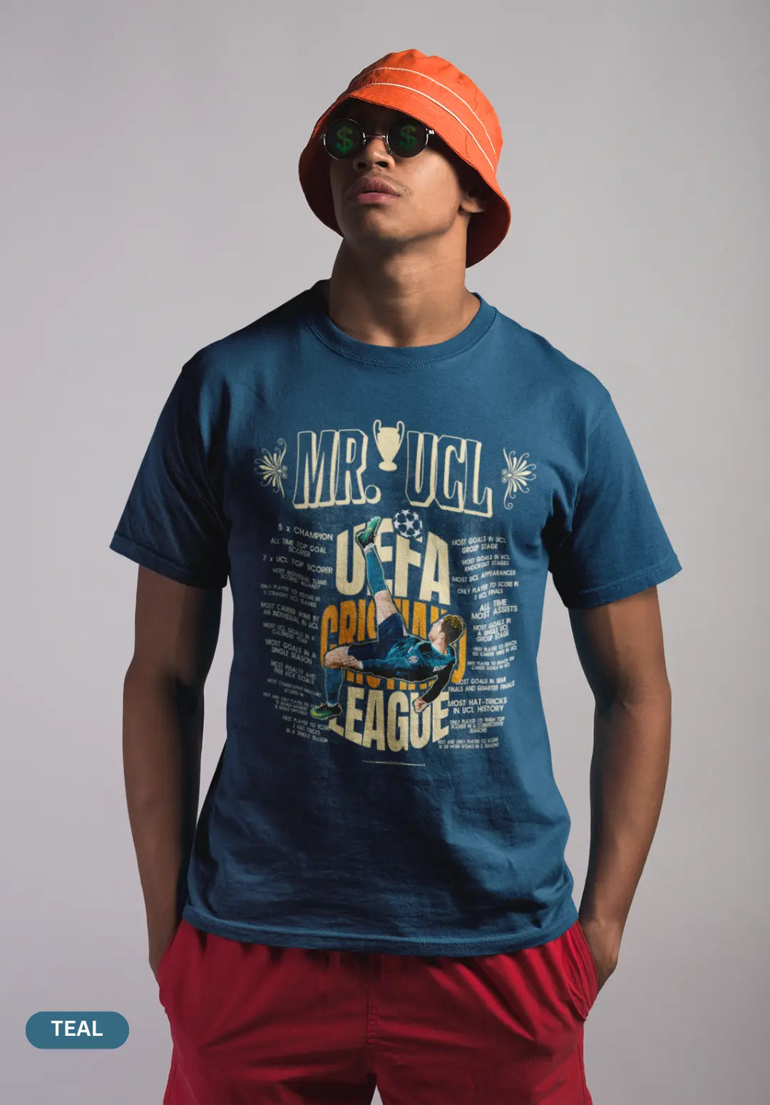 Mr. UCL - UEFA Cristiano League Exclusive T-Shirt