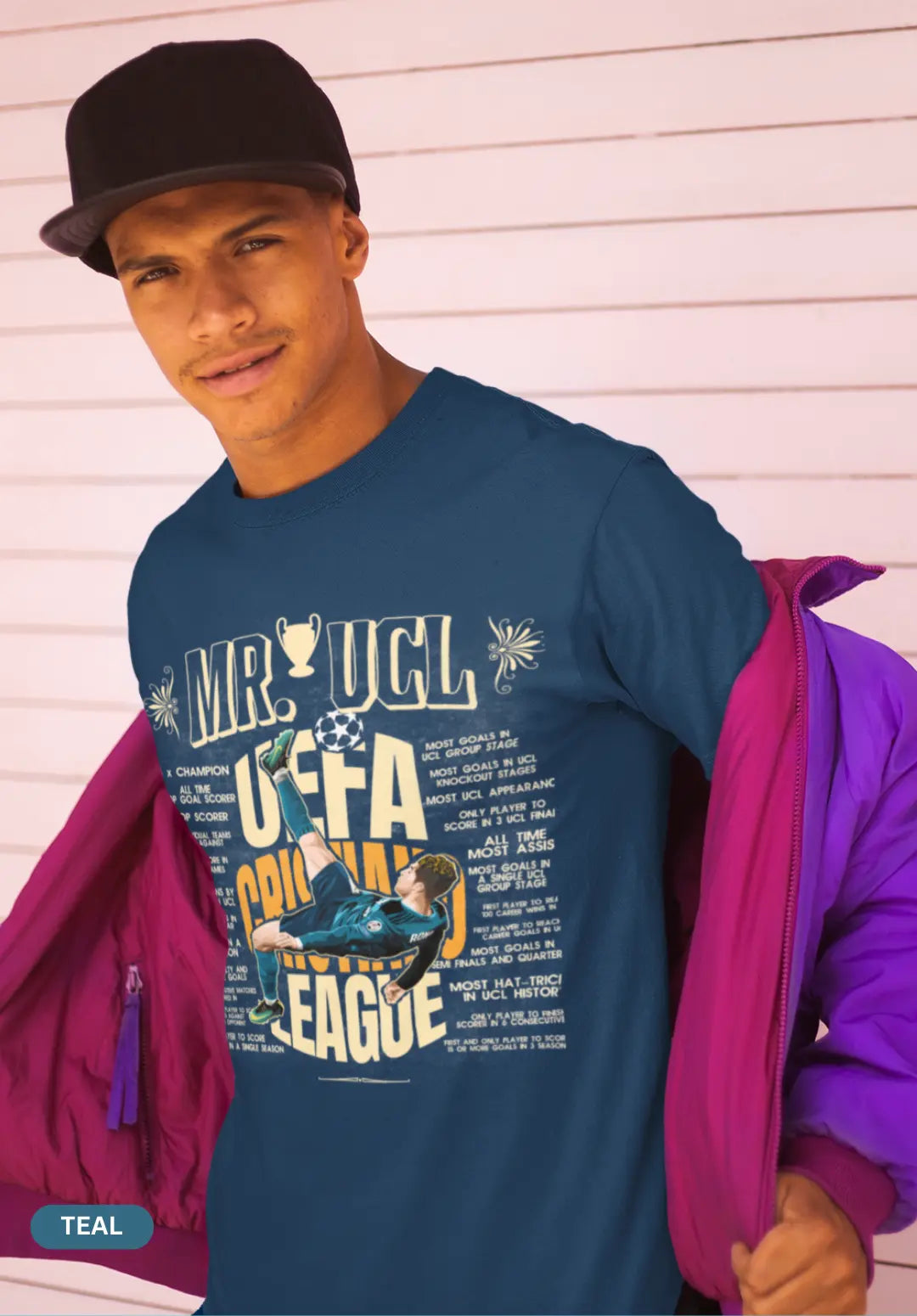 Mr. UCL - UEFA Cristiano League Exclusive T-Shirt