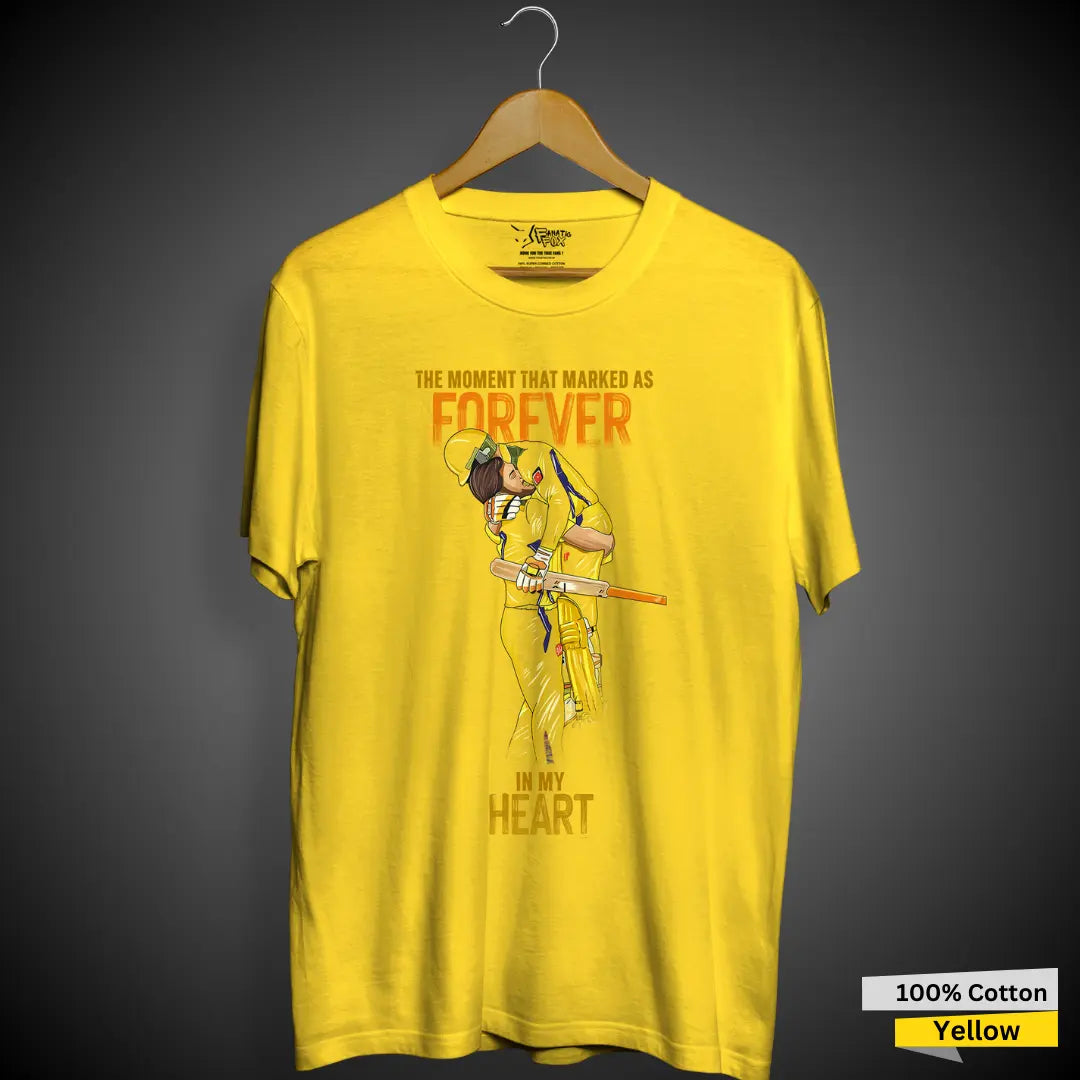 Dhoni and Jadeja CSK Winning Moment T-Shirt