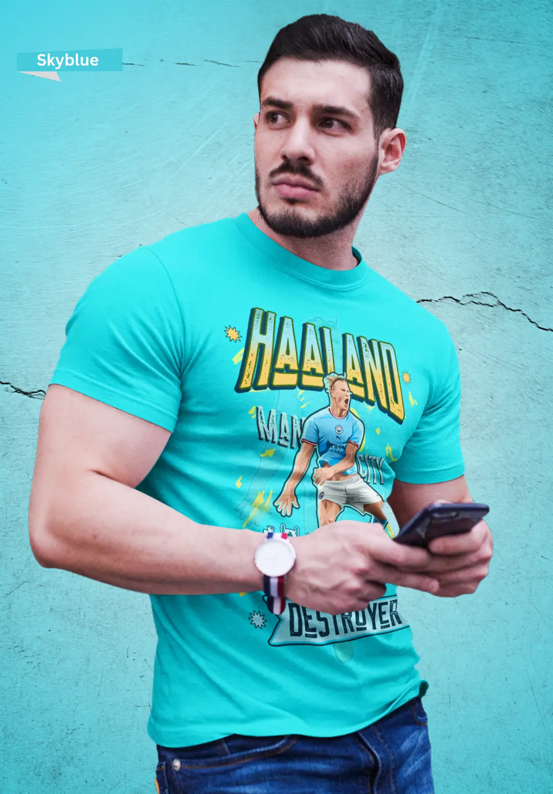 Haaland The Destroyer T-Shirt
