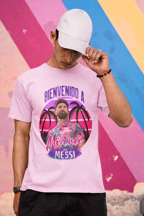 'Bienvenido A Miami' Leo Messi T-Shirt