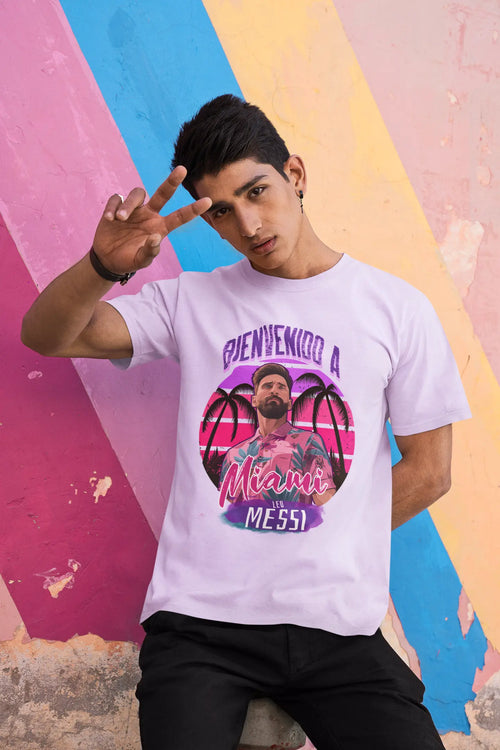 'Bienvenido A Miami' Leo Messi T-Shirt