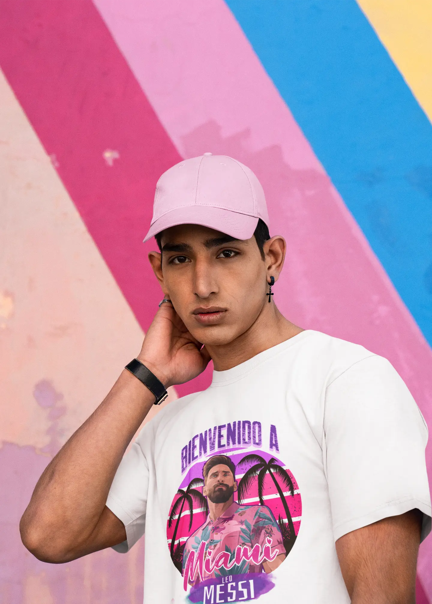 'Bienvenido A Miami' Leo Messi T-Shirt
