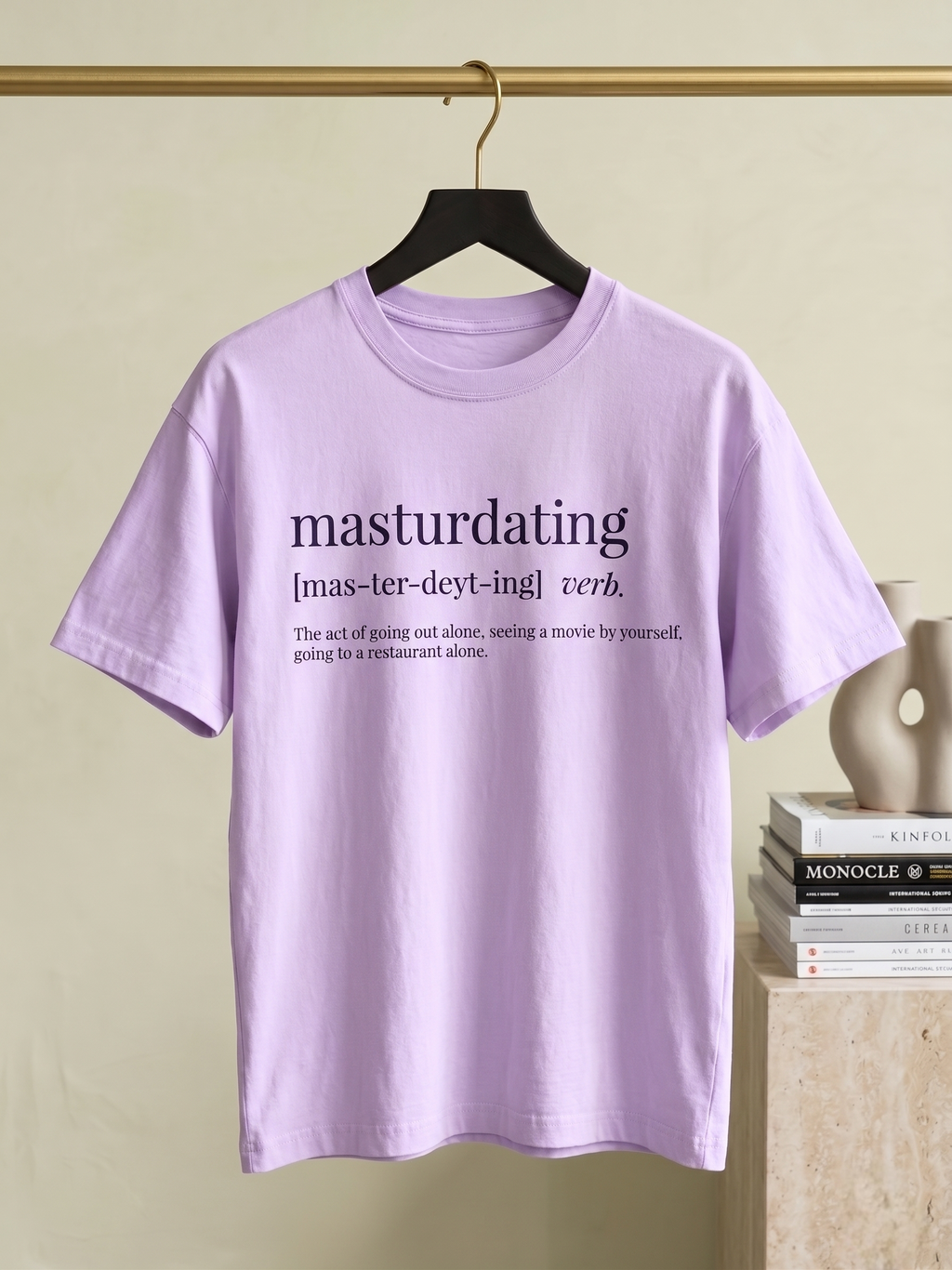 Masterdating - Table For One, Satisfaction For One T-Shirt