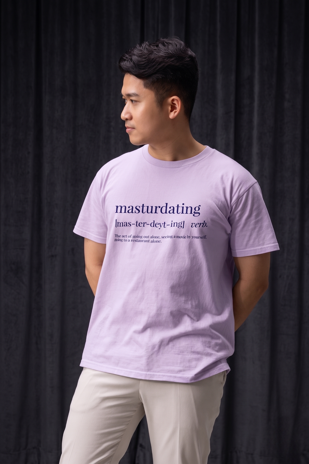 Masterdating - Table For One, Satisfaction For One T-Shirt