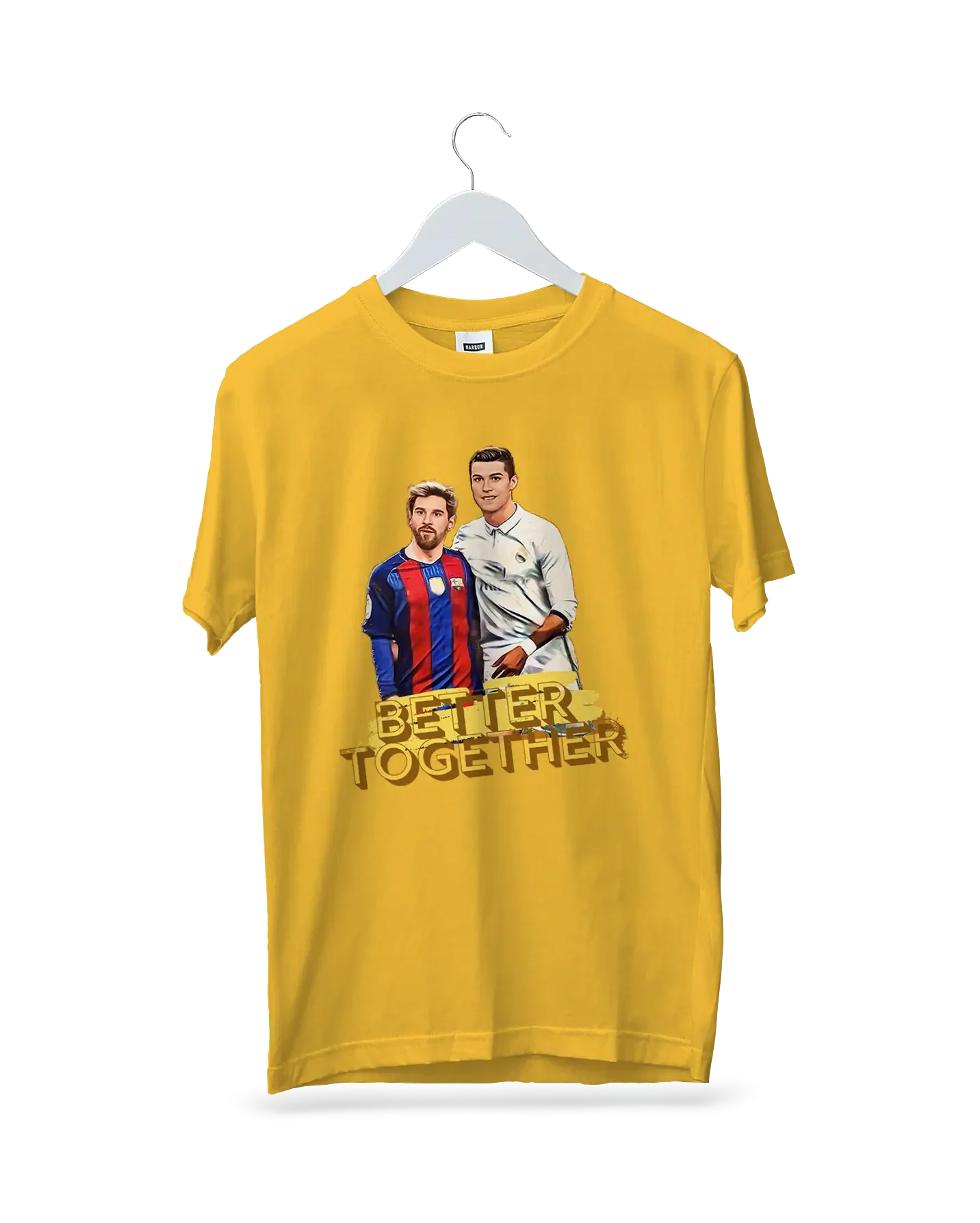 Messi and Ronaldo Better Together T-Shirt
