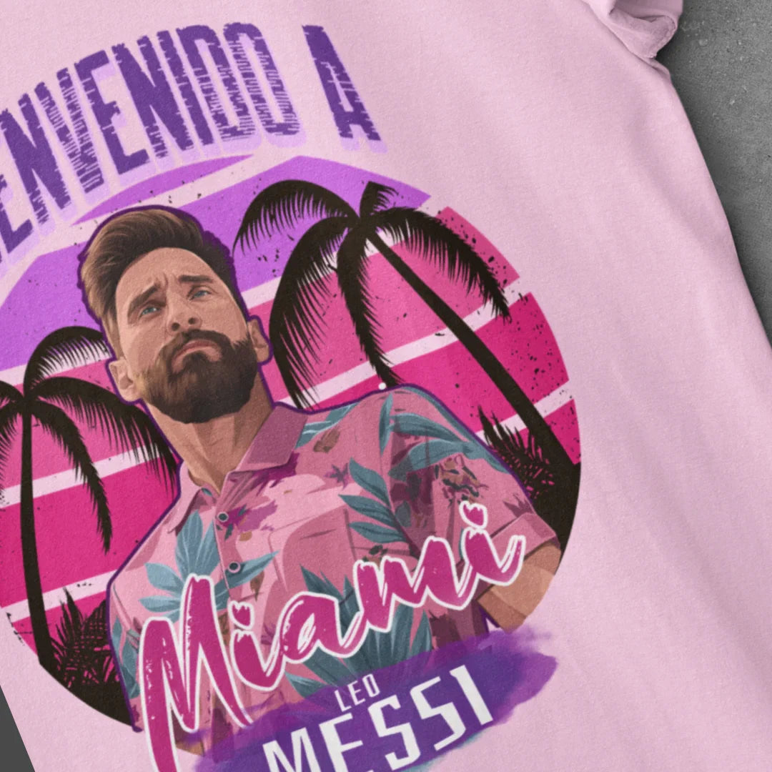'Bienvenido A Miami' Leo Messi T-Shirt